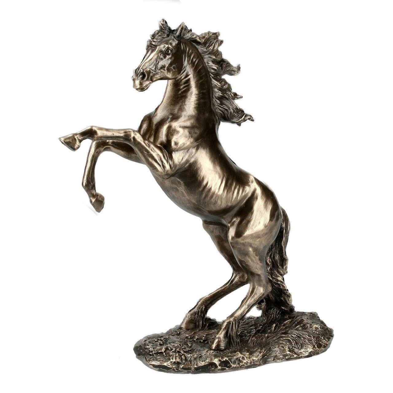 Rearing Horse.Wild Horse Bolt | Animal Sculptures | Home Decor