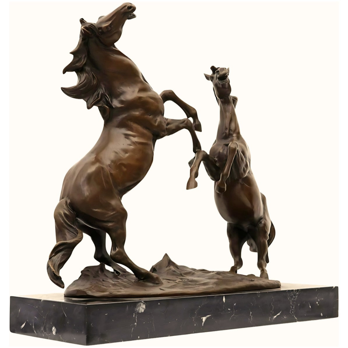 Rearing Horses | Animal Sculptures | Home Decor | Handcrafted