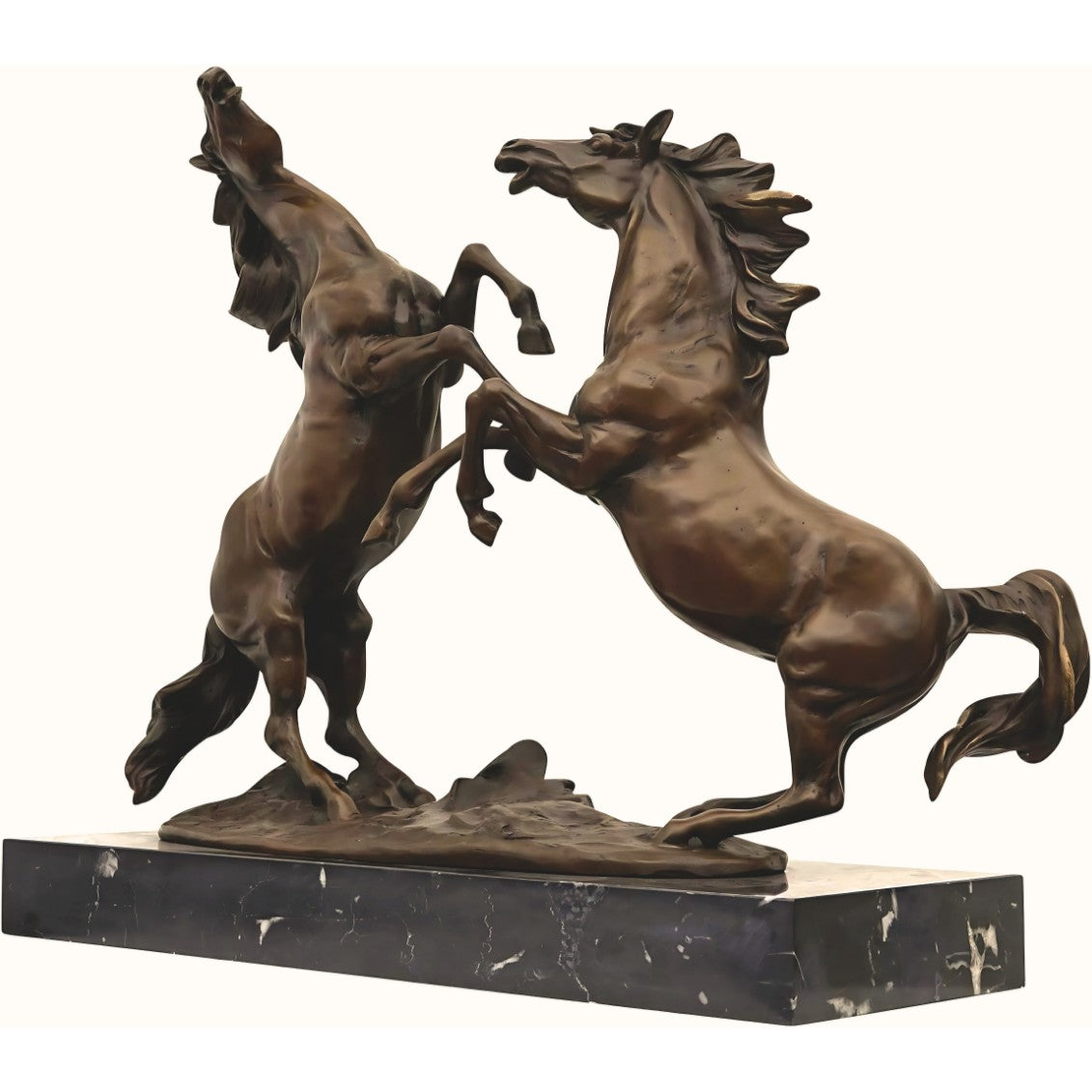 Rearing Horses | Animal Sculptures | Home Decor | Handcrafted