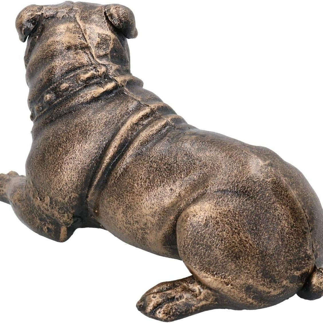 Reclining English Bulldog | Animal Sculptures | Home Decor