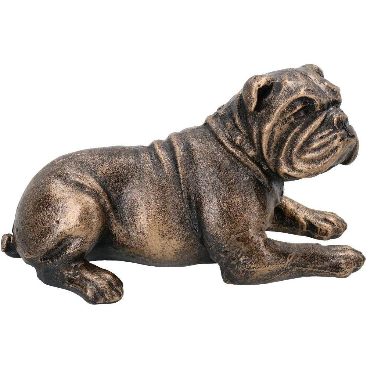 Reclining English Bulldog | Animal Sculptures | Home Decor