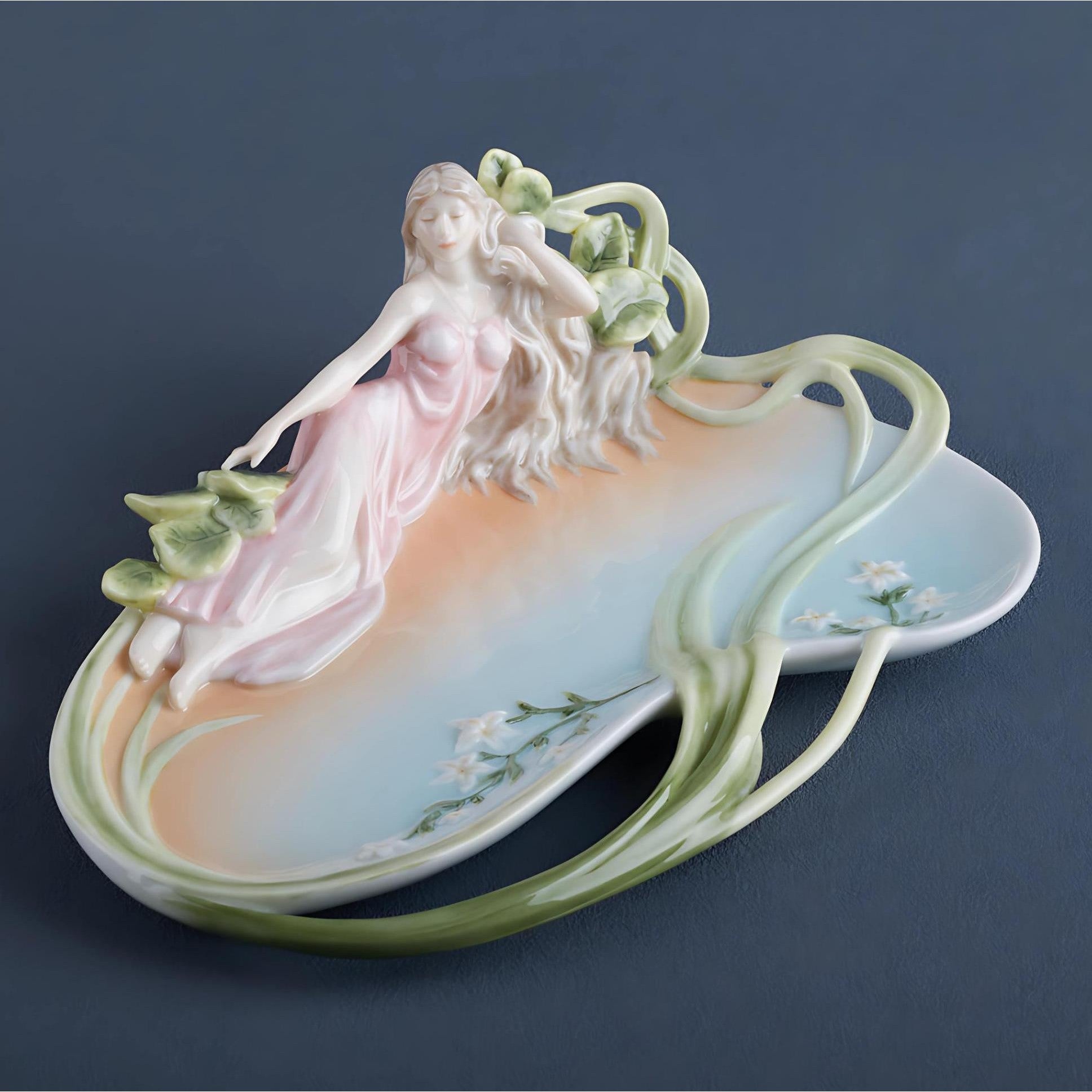 Reclining Woman Tray | Vases & Bowls | Home Decor | Handcrafted