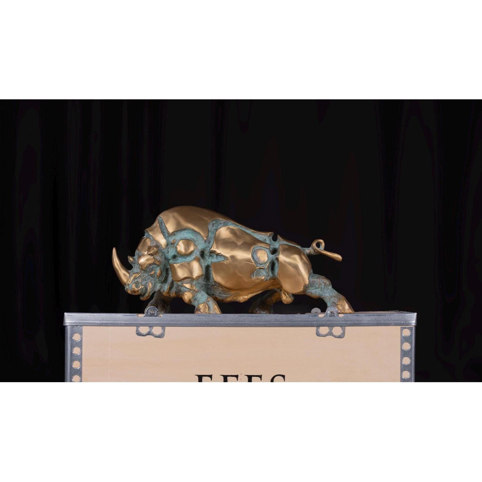 Rhino | Animal Sculptures | Home Decor | Handcrafted | Collectible Art