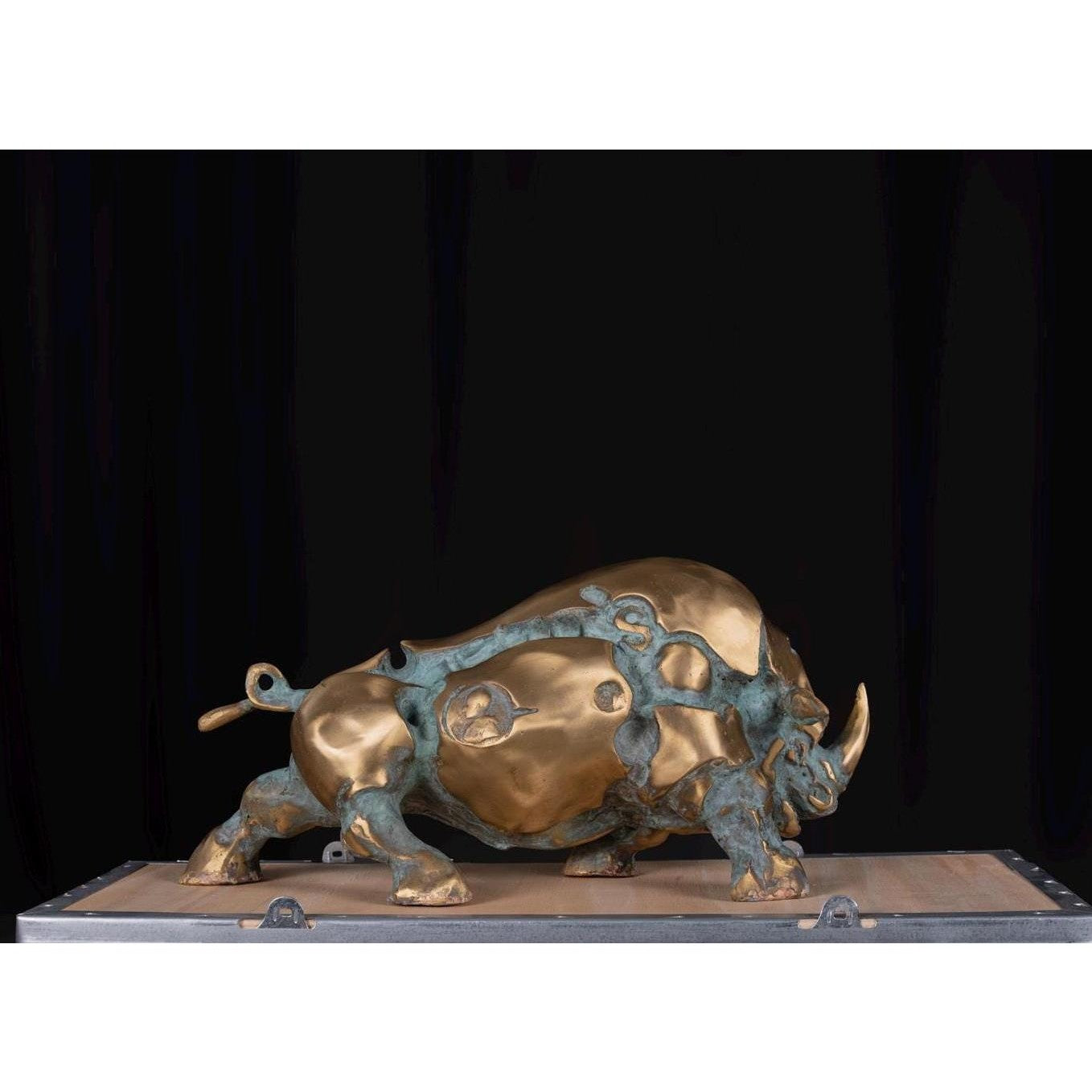 Rhino | Animal Sculptures | Home Decor | Handcrafted | Collectible Art