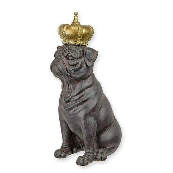 Royal Ruff Bulldog | Animal Sculptures | Home Decor | Handcrafted