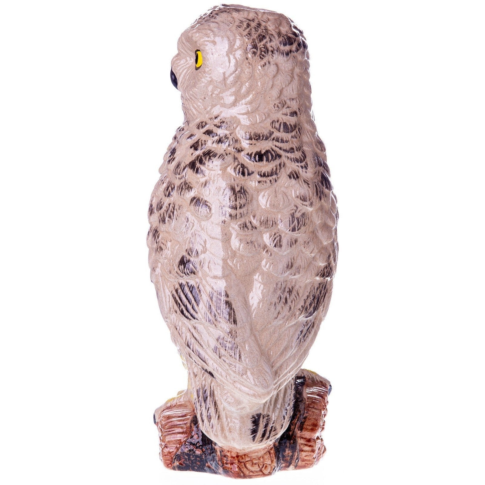 Rustic Ceramic Owl Statue | Animal Sculptures | Home Decor