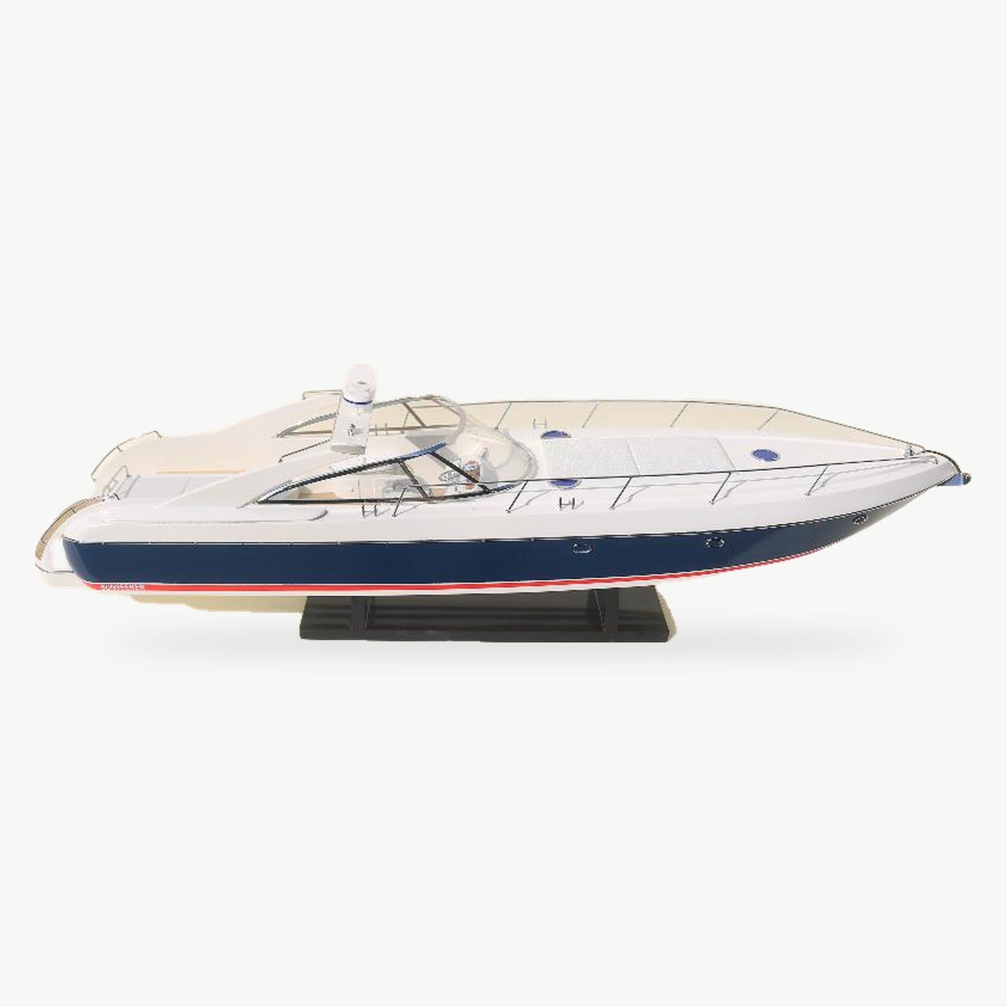 Sunseeker Superhawk 48 Wooden Model Yacht – 90 cm