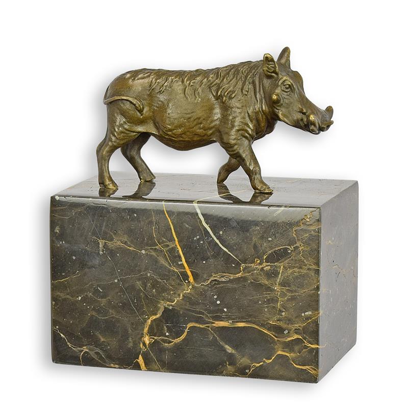 Warthog Bronze Sculpture
