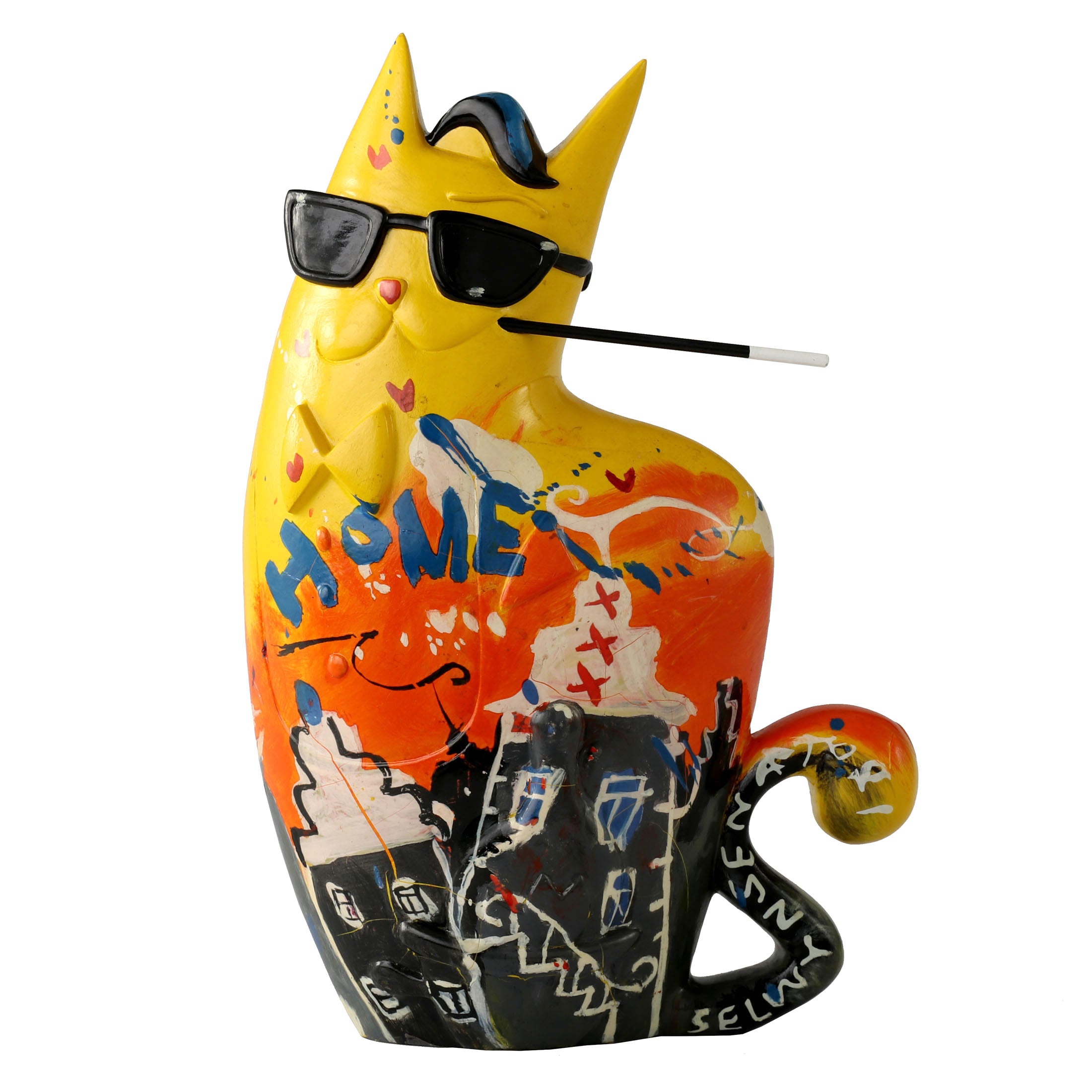 Big City Cat Yellow Zatti