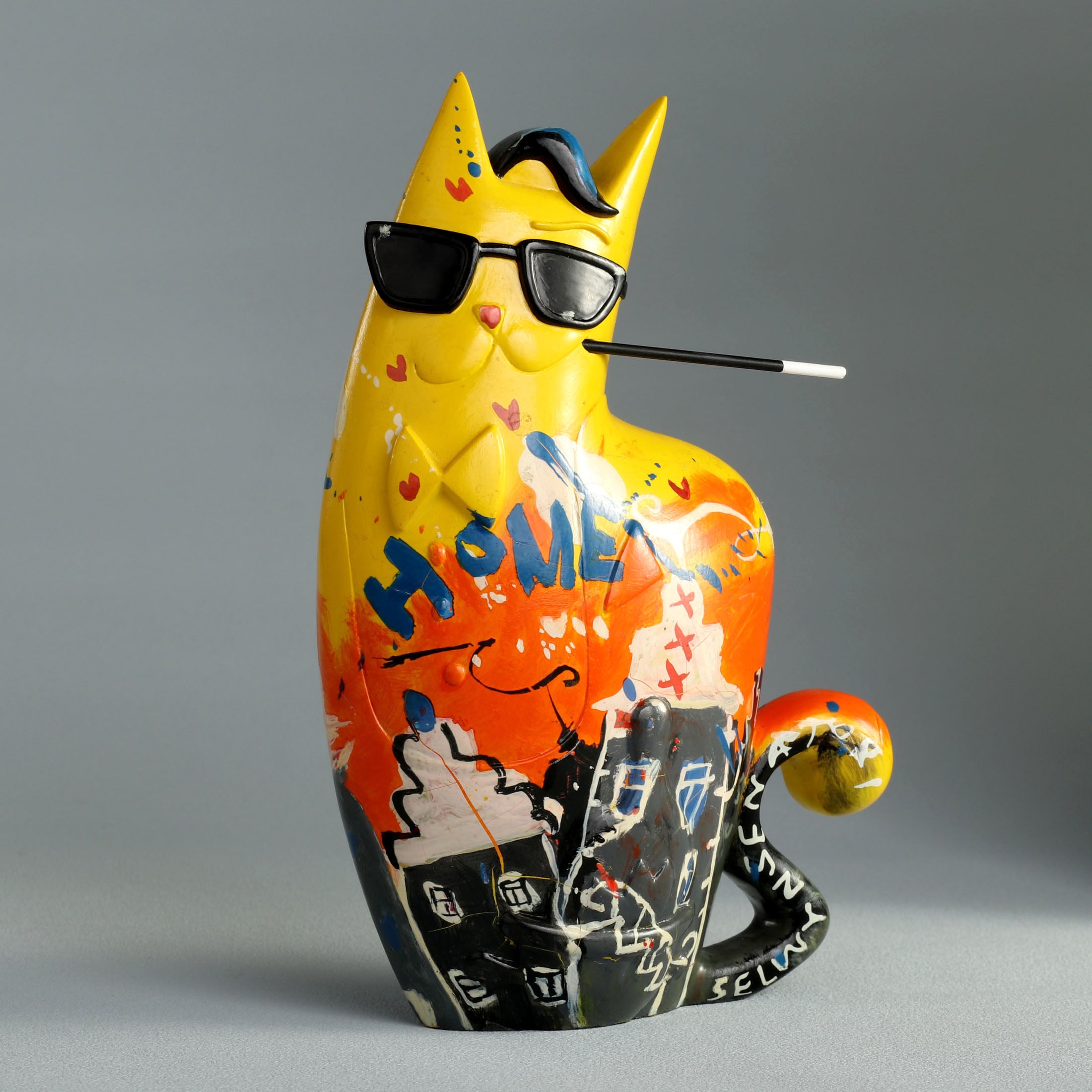 Big City Cat Yellow Zatti