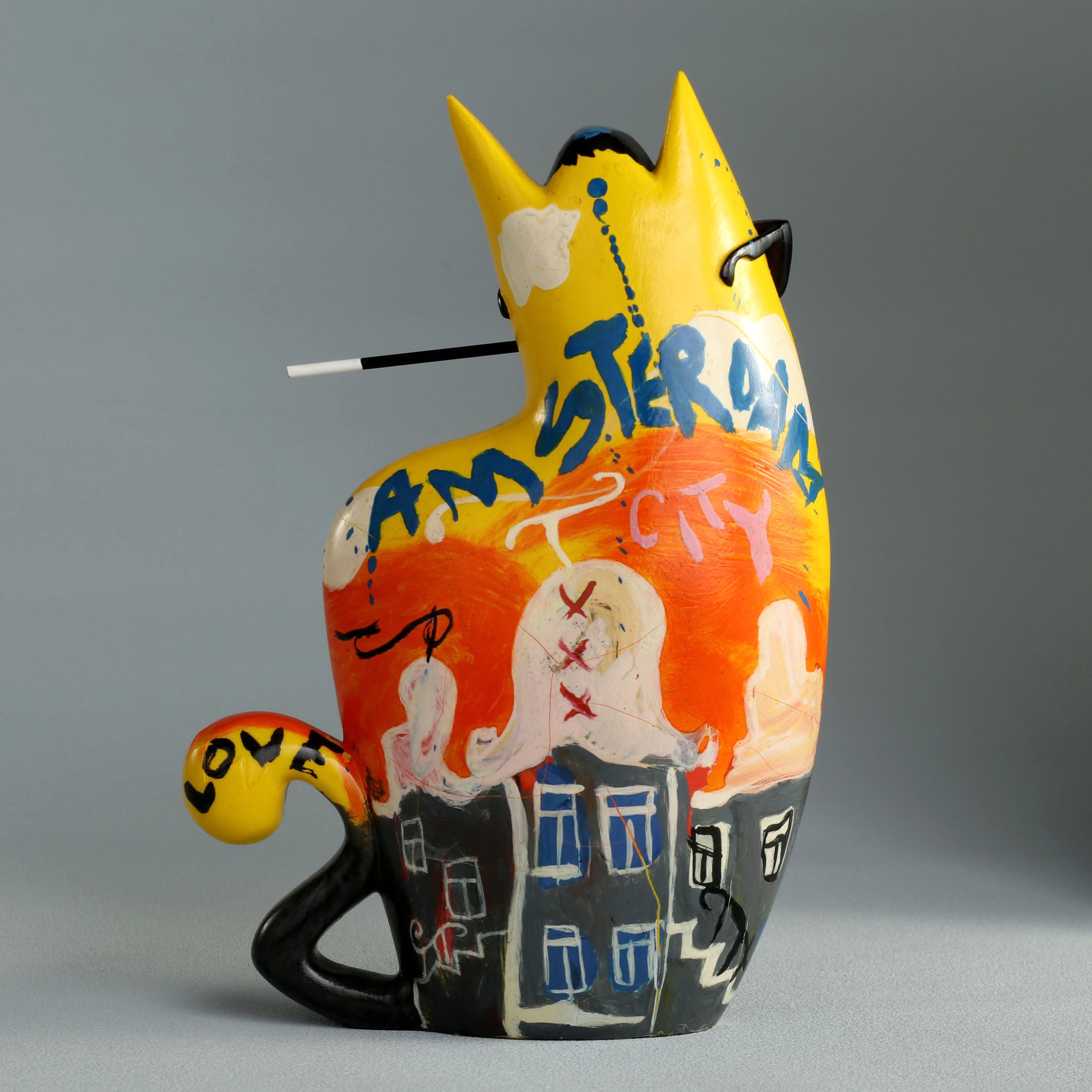 Big City Cat Yellow Zatti