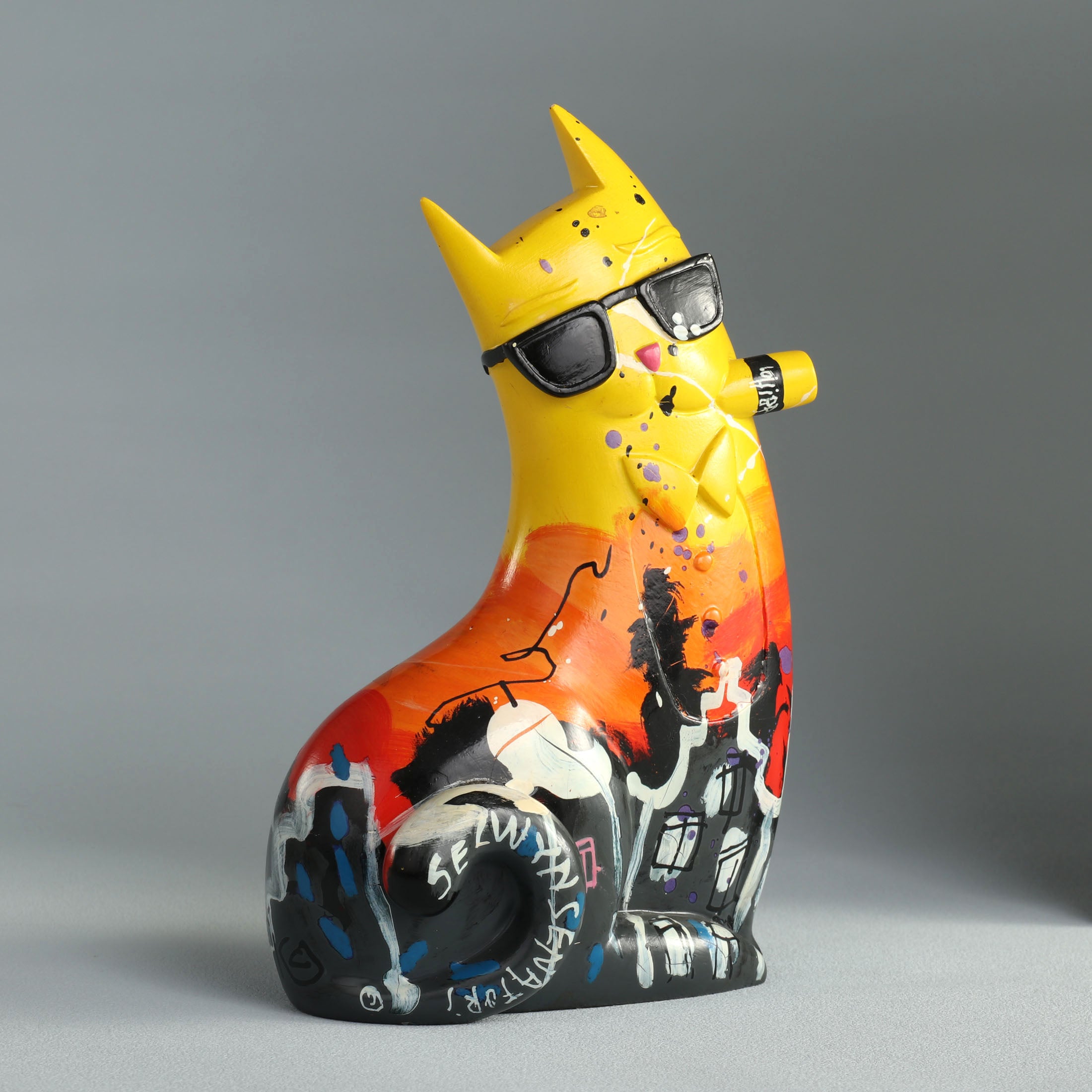 Big City Cat Yellow Bruno Senatori