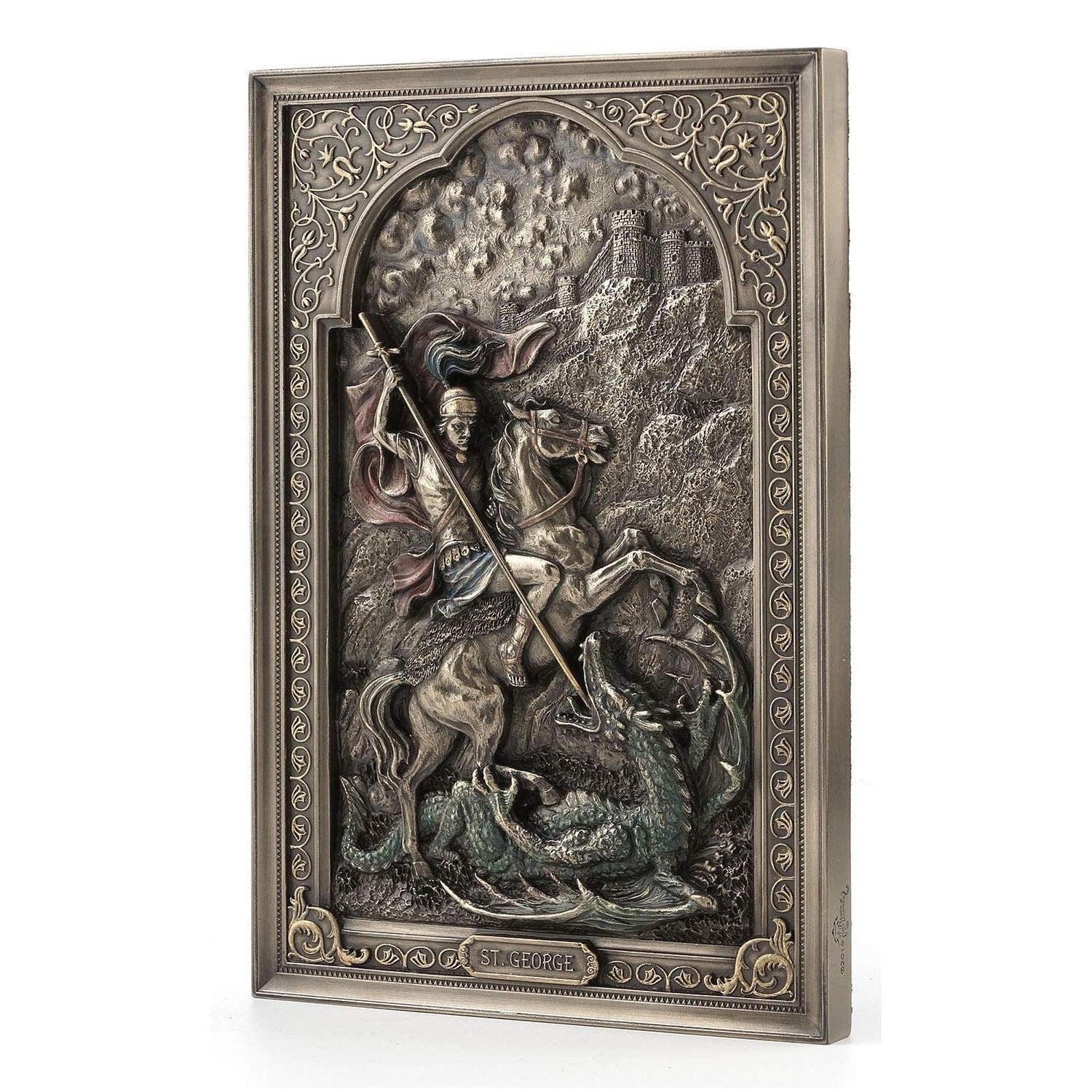 Saint George Dragon Slayer Wall Plaque | Wall Plaques & Signs
