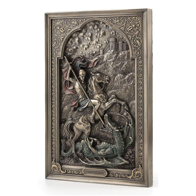 Saint George Dragon Slayer Wall Plaque | Wall Plaques & Signs