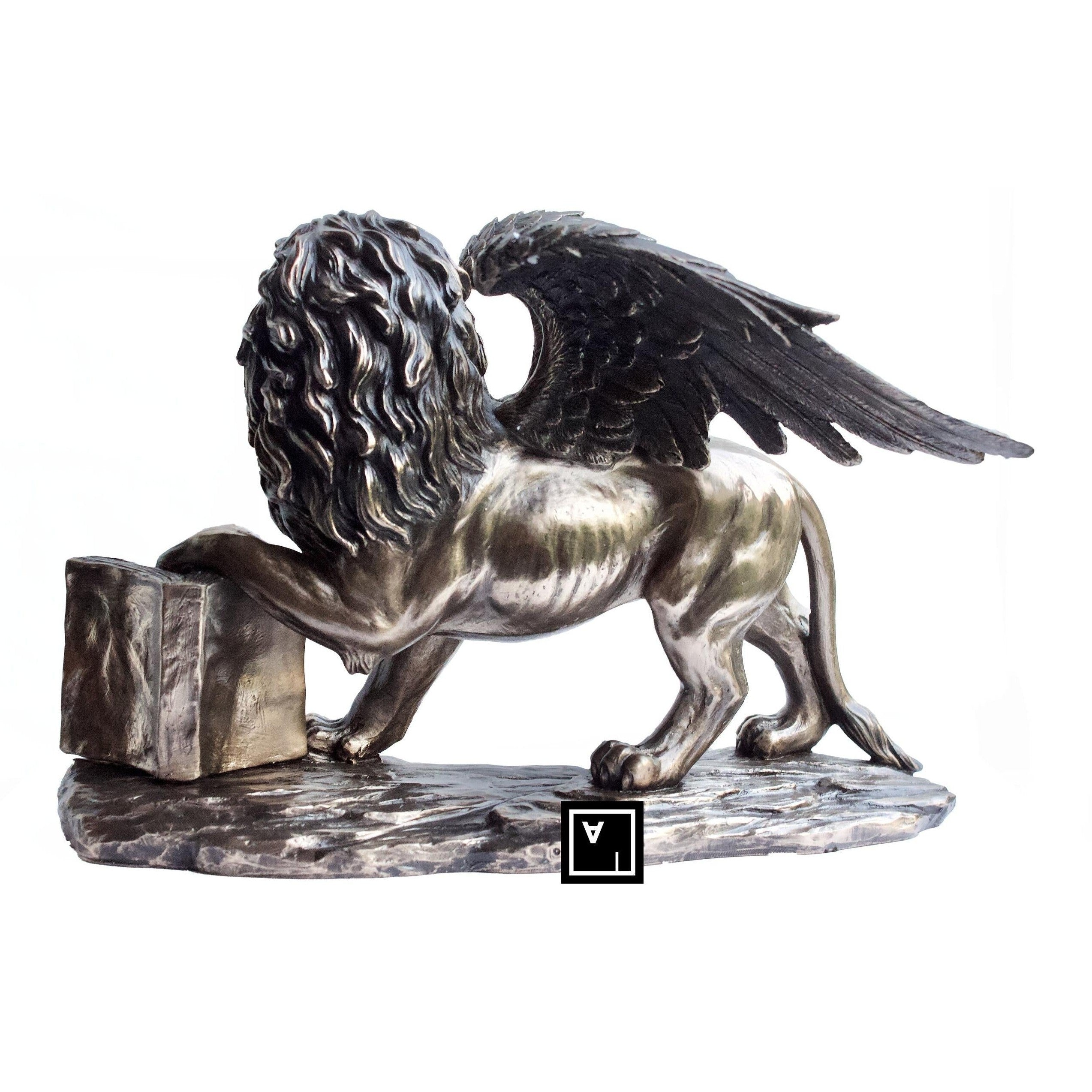 Saint Mark Lion | Mythology & Deity Sculptures | Home Decor