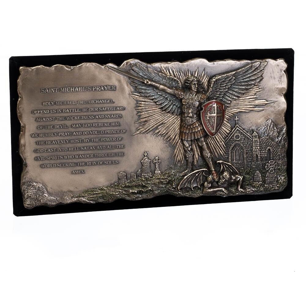 Saint Michael Archangel Wall | Mythology & Deity Sculptures