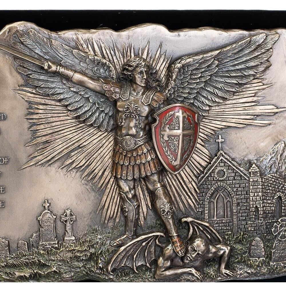 Saint Michael Archangel Wall | Mythology & Deity Sculptures
