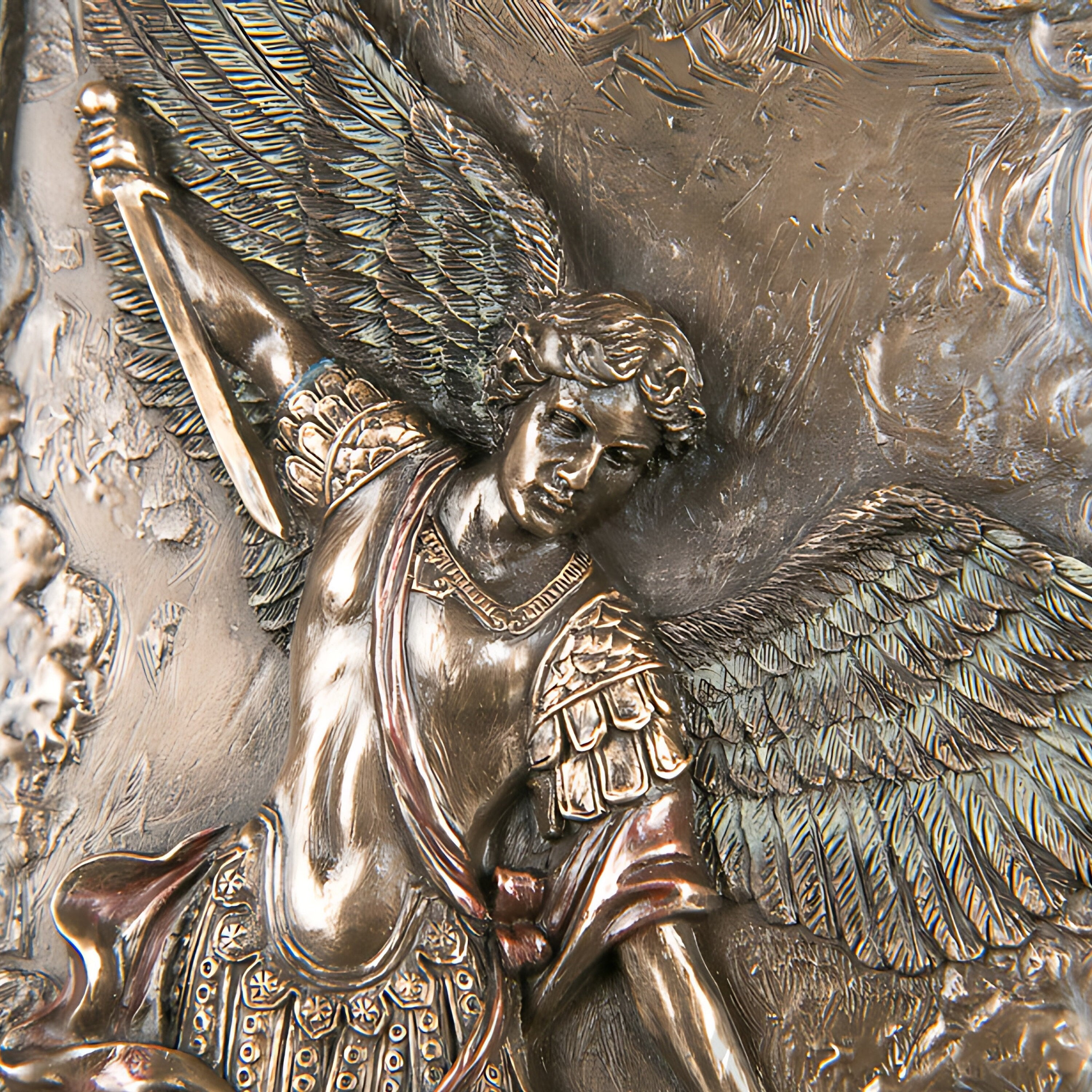 Saint St. Michael Wall Plaque | Wall Plaques & Signs | Home Decor
