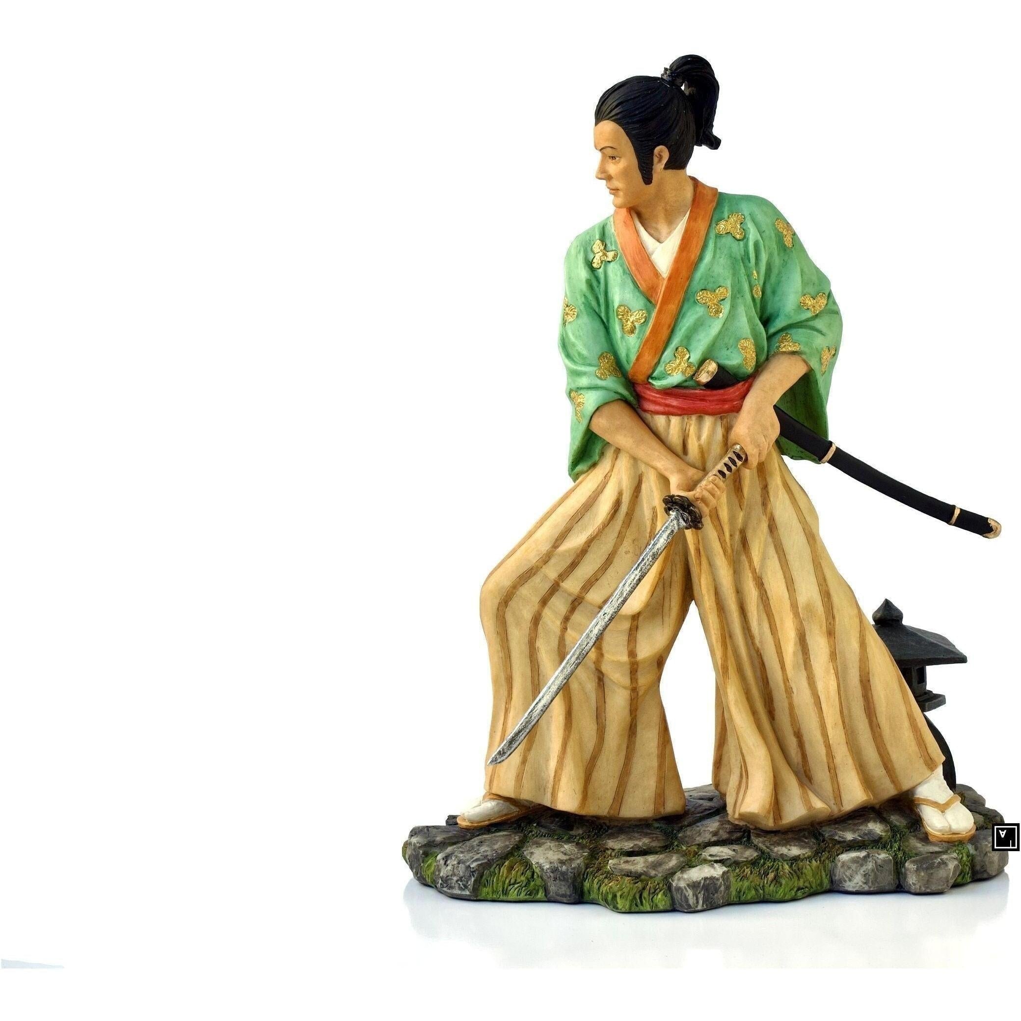 Samurai with sword | Figurines & Statues | Home Decor | Handcrafted