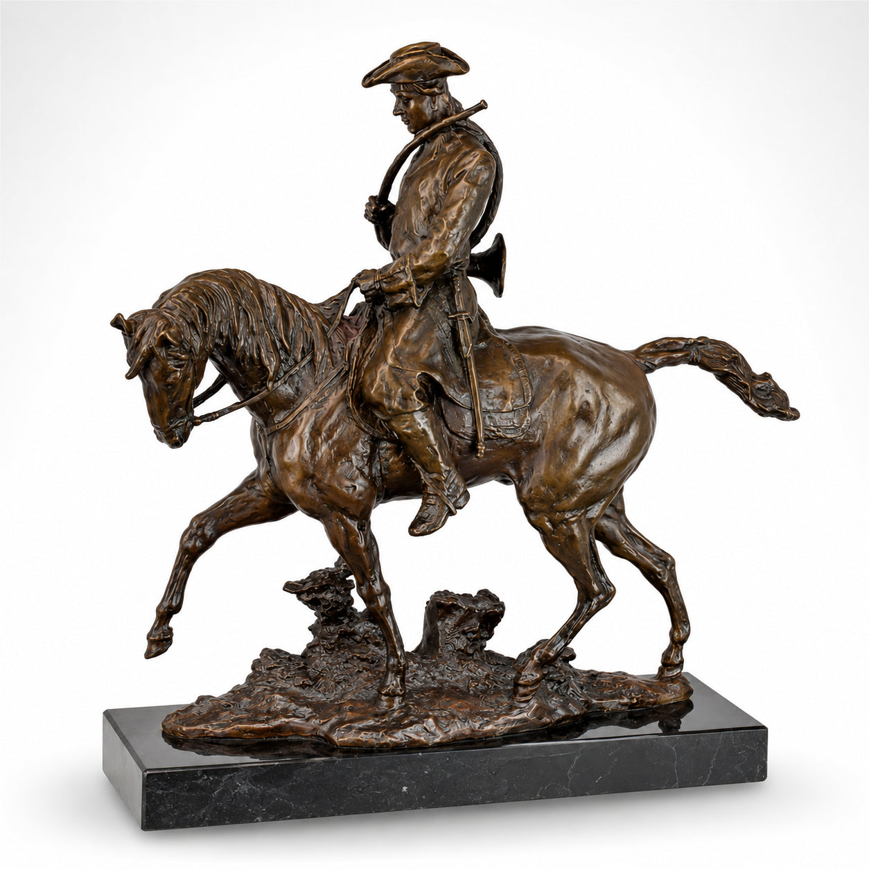 Sculpture of Louis Xv on Horseback | Curios & Collectibles