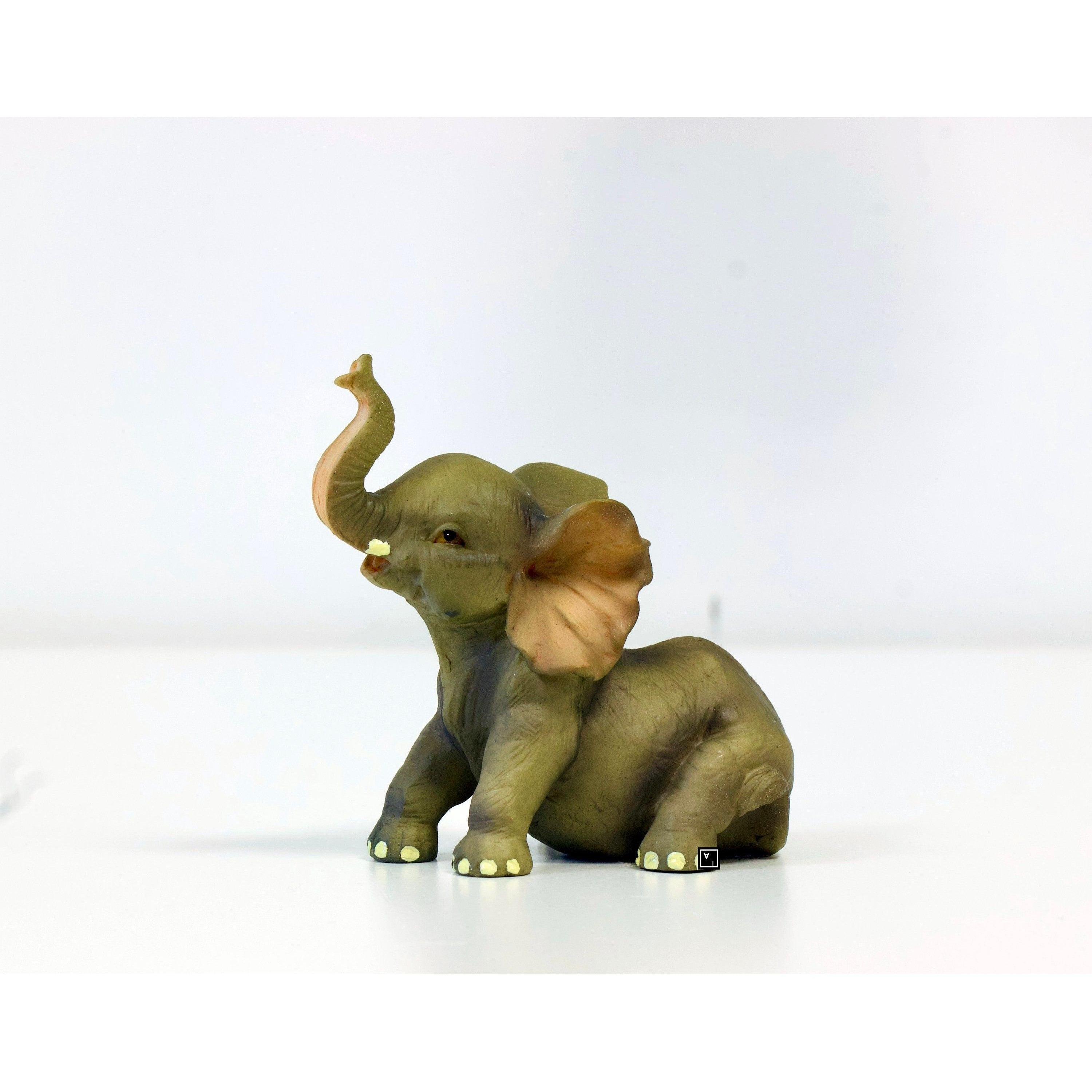 Seven Pieces Baby Elephant | Animal Sculptures | Home Decor