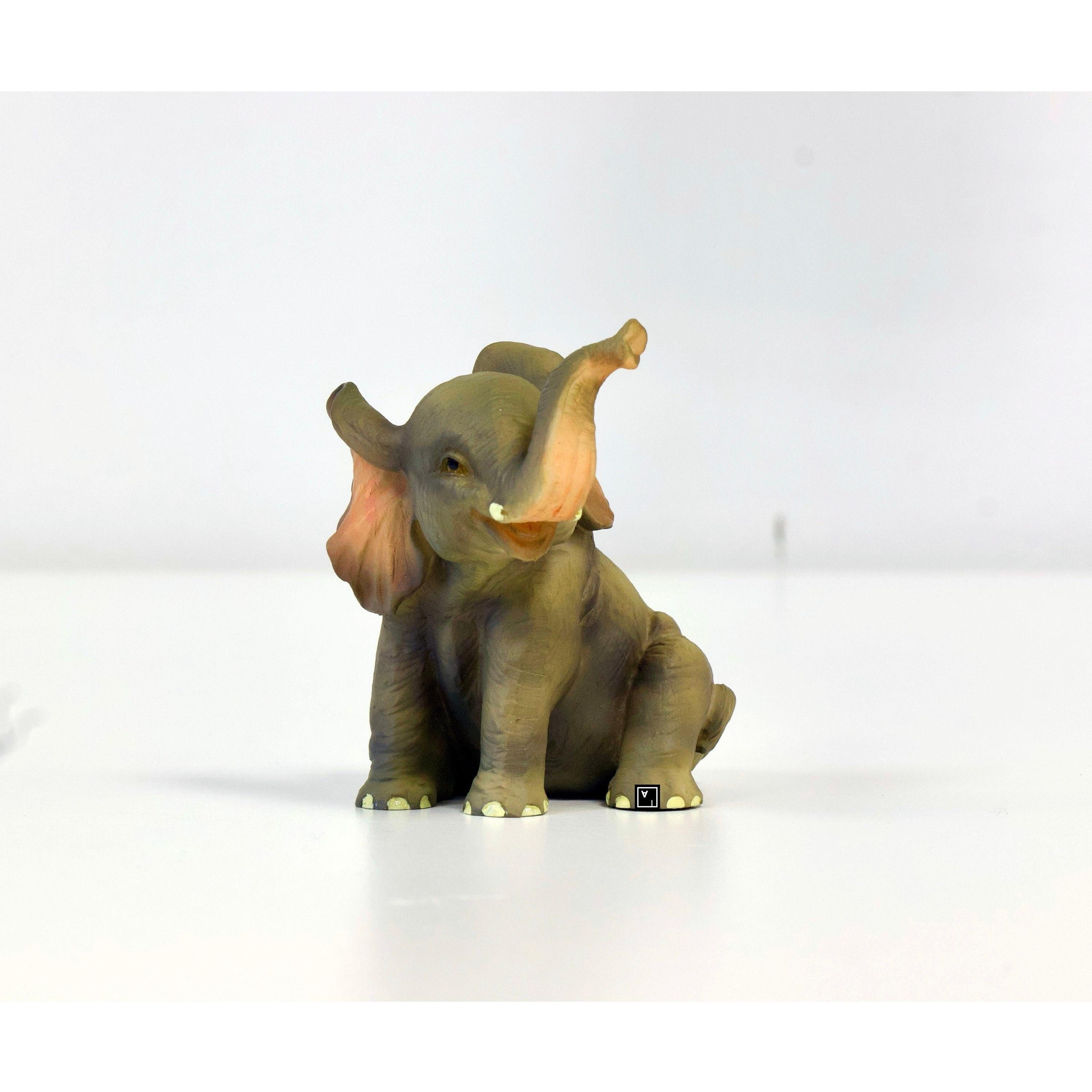 Seven Pieces Baby Elephant | Animal Sculptures | Home Decor