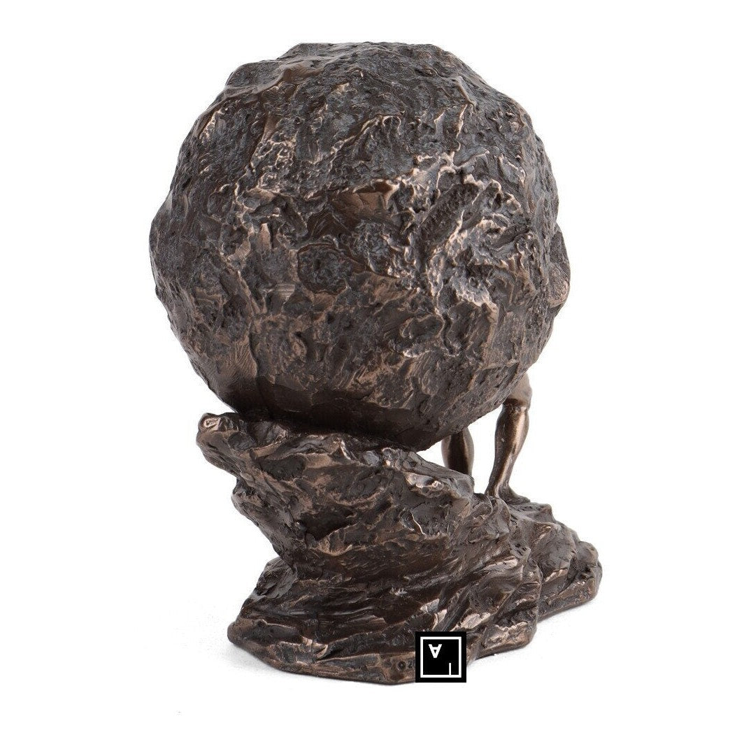 Sisyphus Rolling The Boulder | Curios & Collectibles | Home Decor