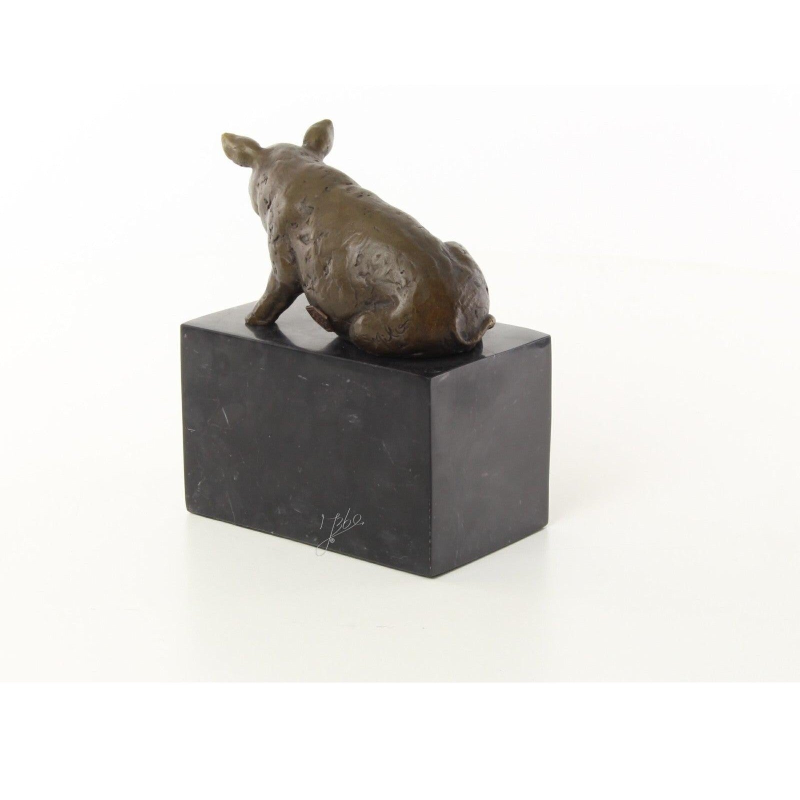 Sitting Pig | Animal Sculptures | Home Decor | Handcrafted