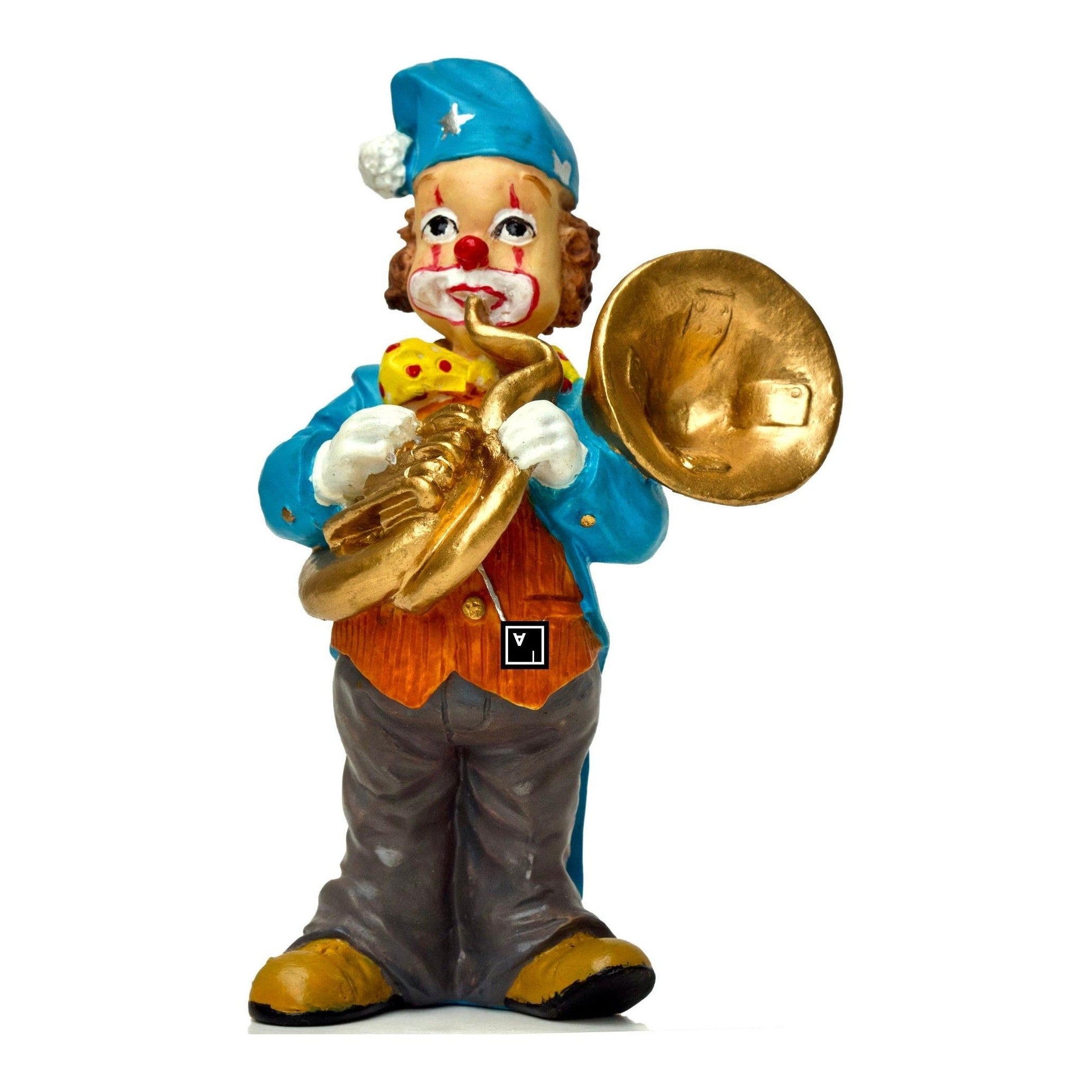 Six Musical Clowns | Figurines & Statues | Home Decor | Handcrafted
