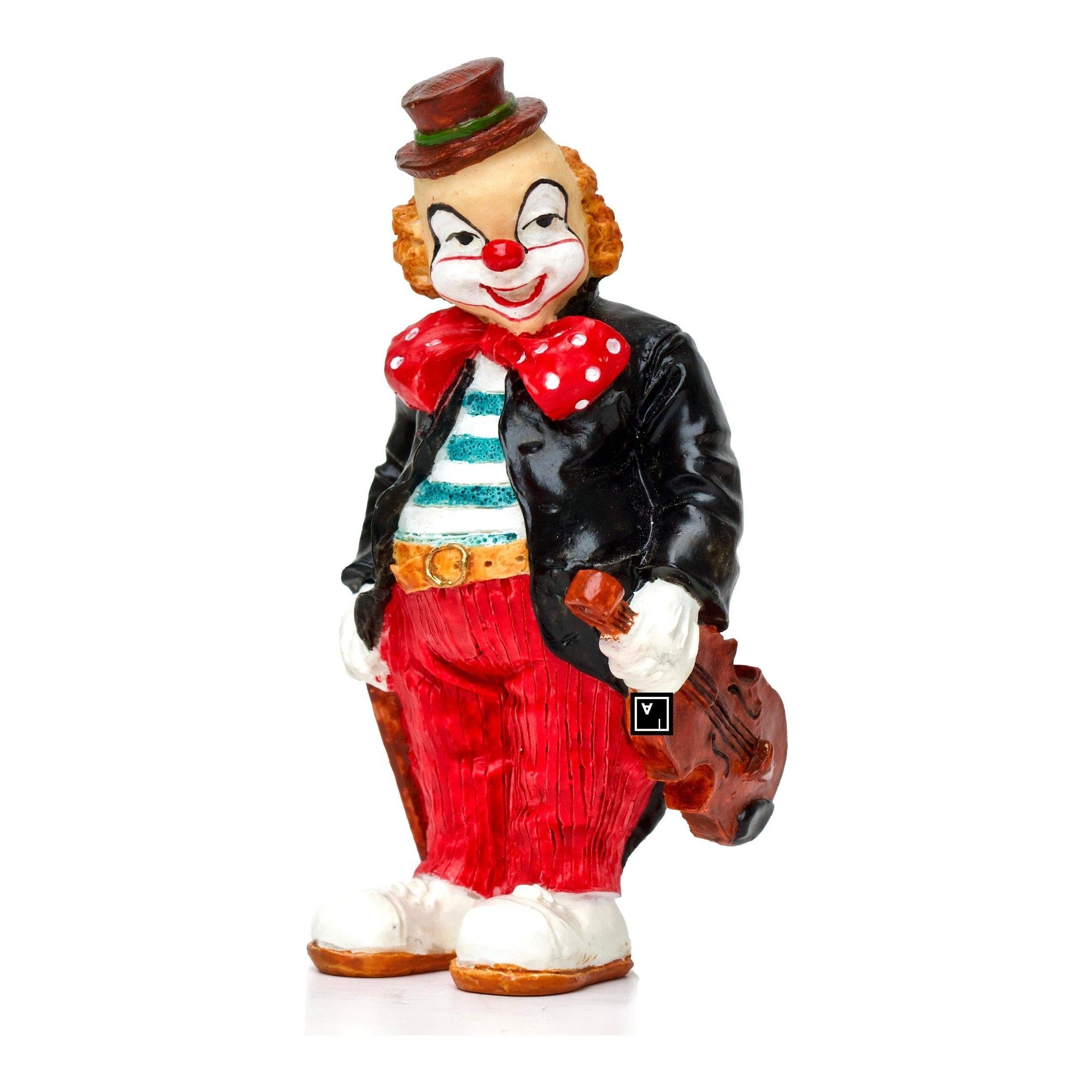 Six Musical Clowns | Figurines & Statues | Home Decor | Handcrafted