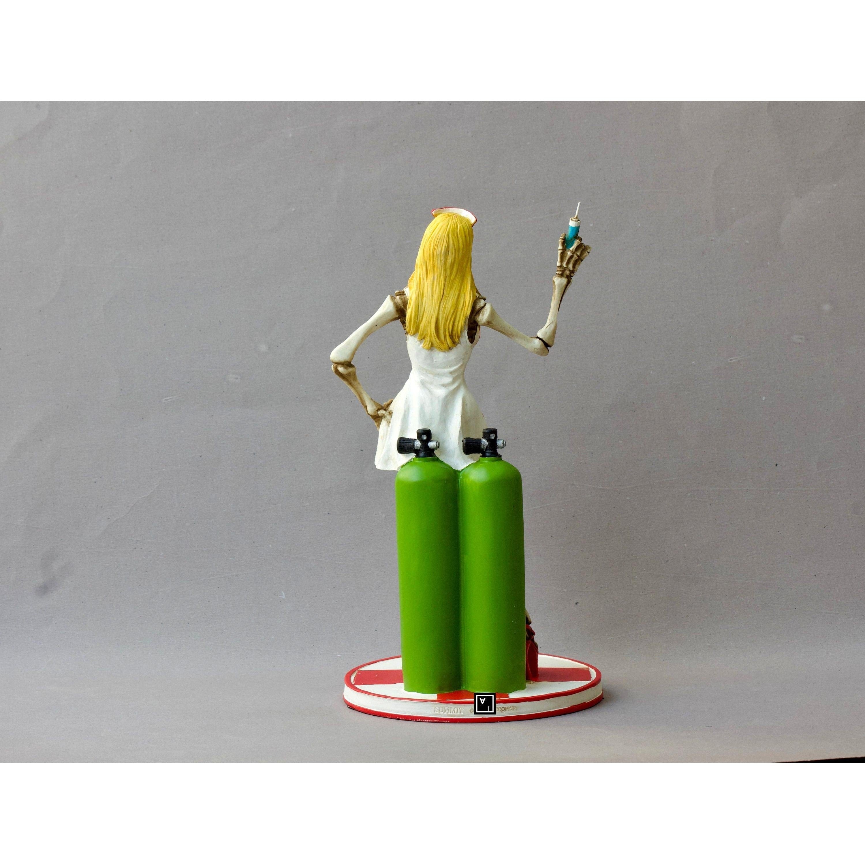 Skeleton Nurse | Figurines & Statues | Home Decor | Handcrafted