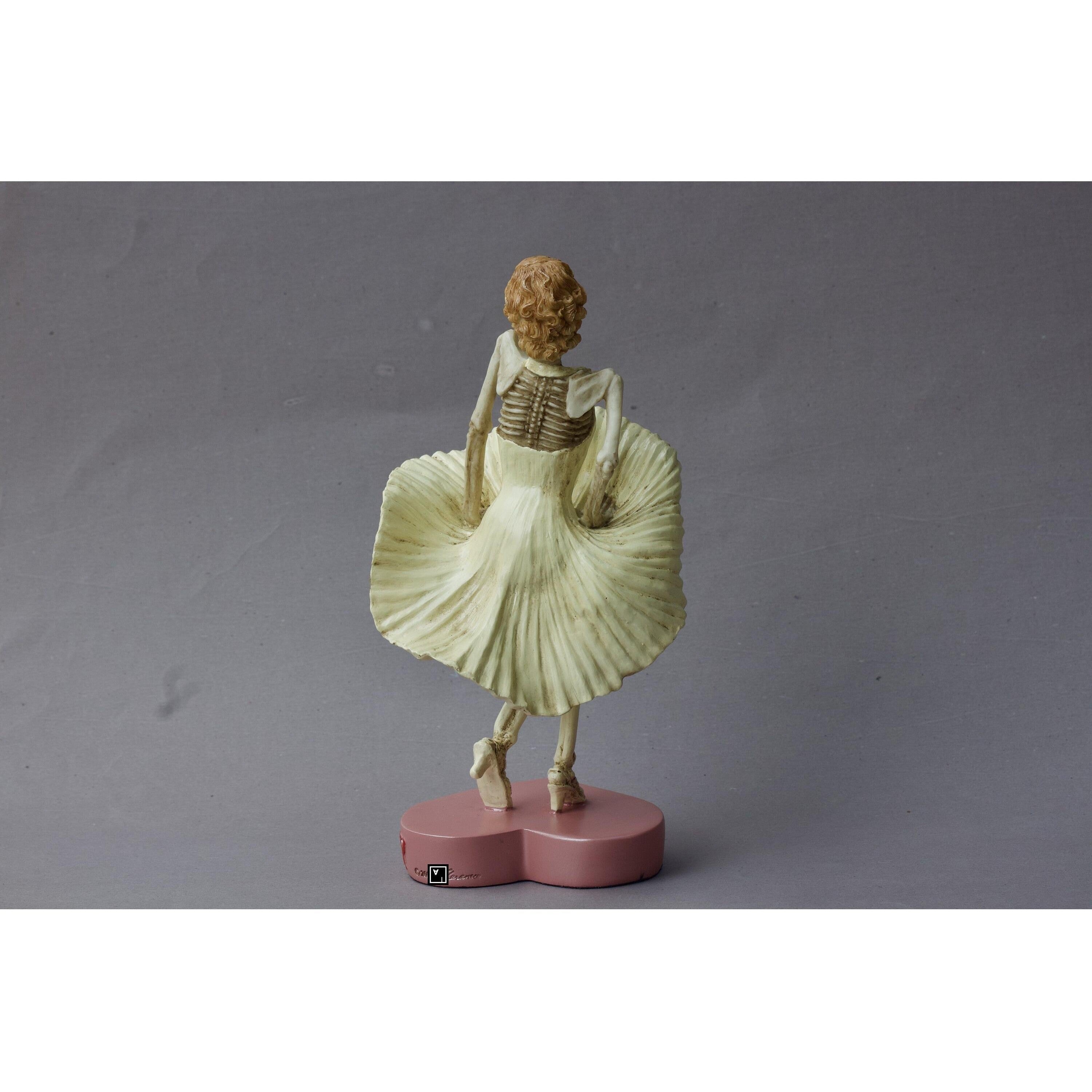 Skeleton Resin Marilyn Monroe | Curios & Collectibles | Home Decor