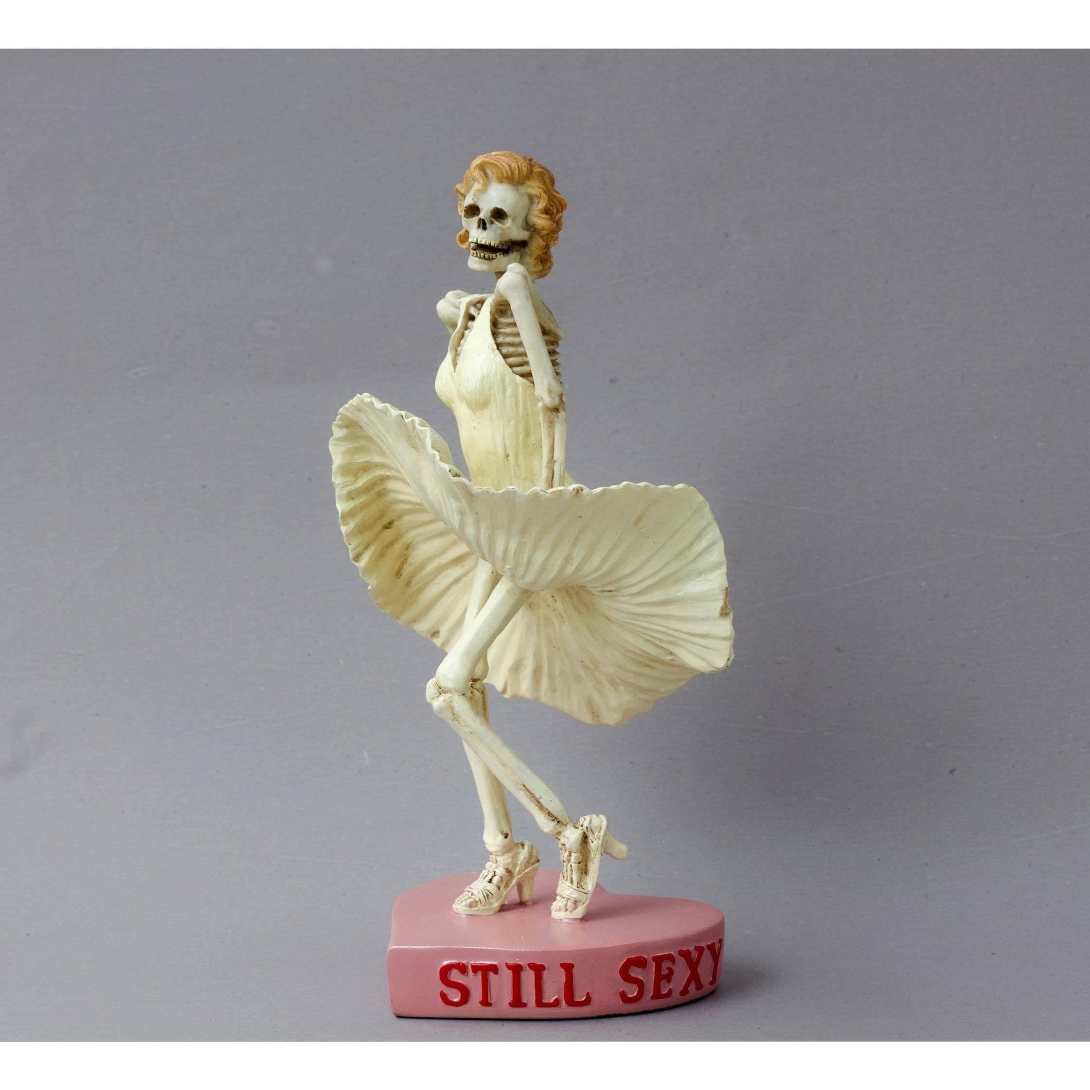 Skeleton Resin Marilyn Monroe | Curios & Collectibles | Home Decor