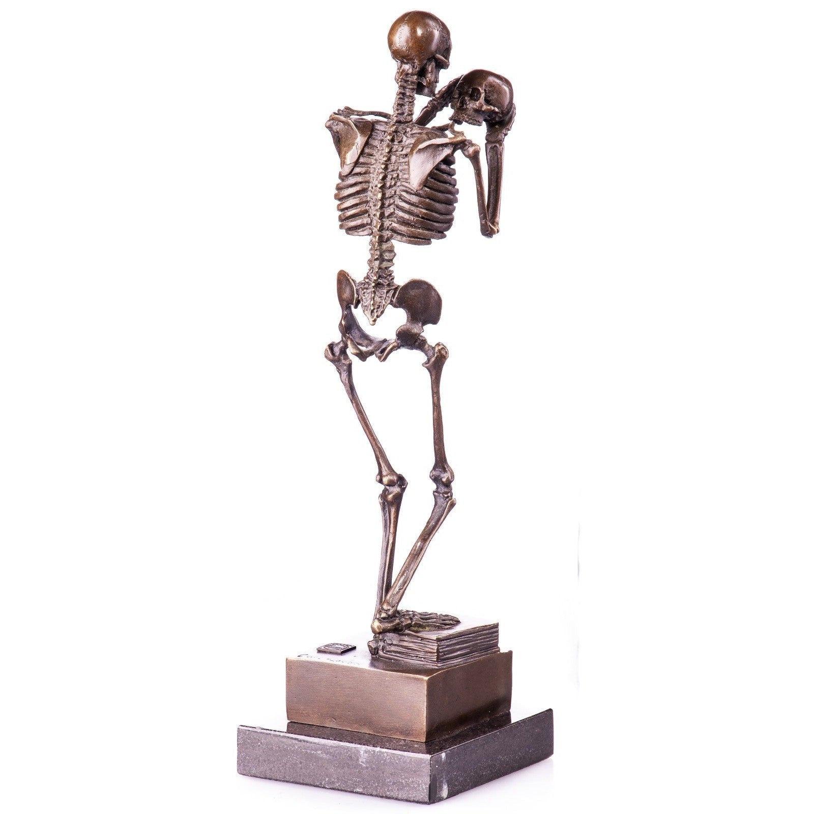 Skeleton Thinker | Curios & Collectibles | Home Decor | Handcrafted