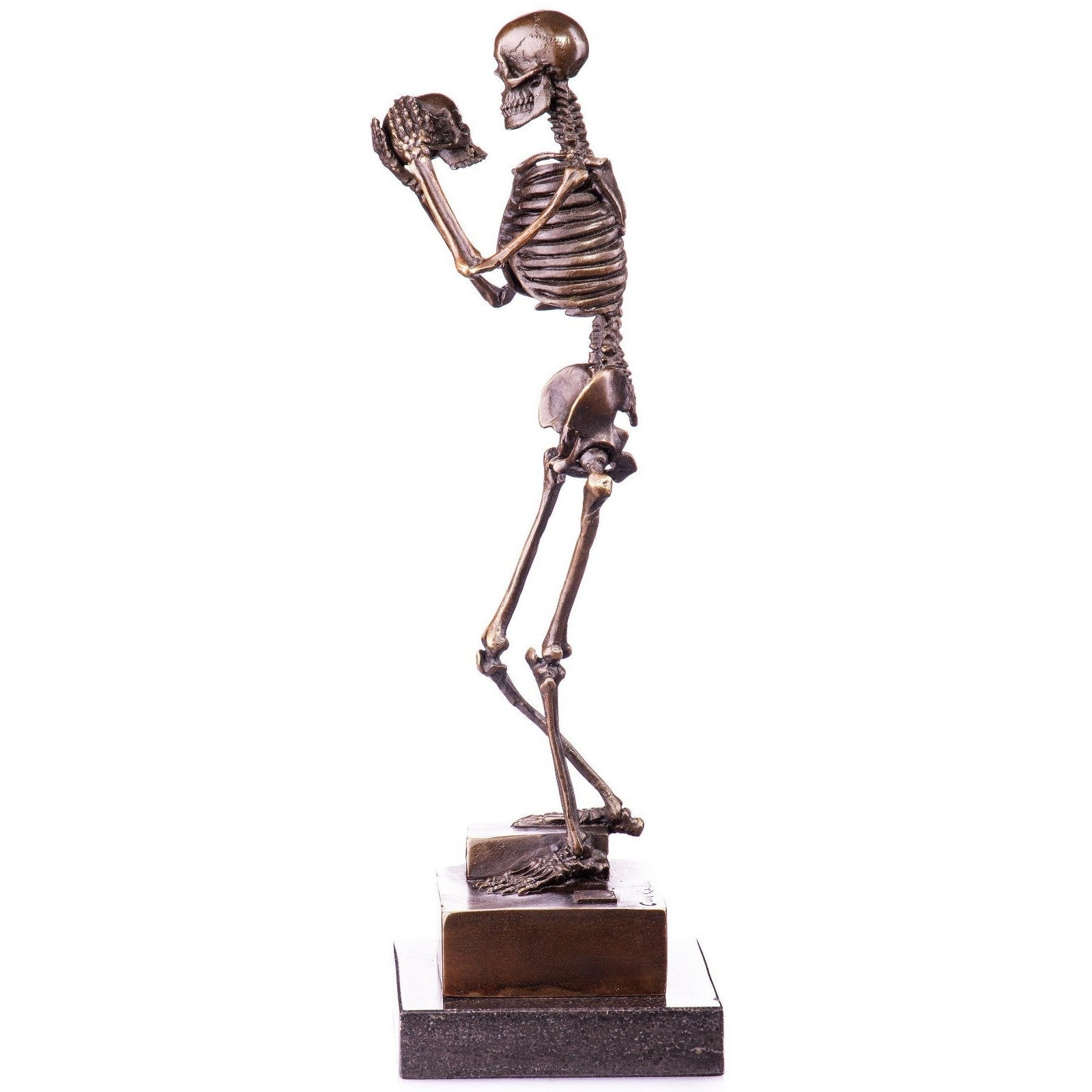 Skeleton Thinker | Curios & Collectibles | Home Decor | Handcrafted