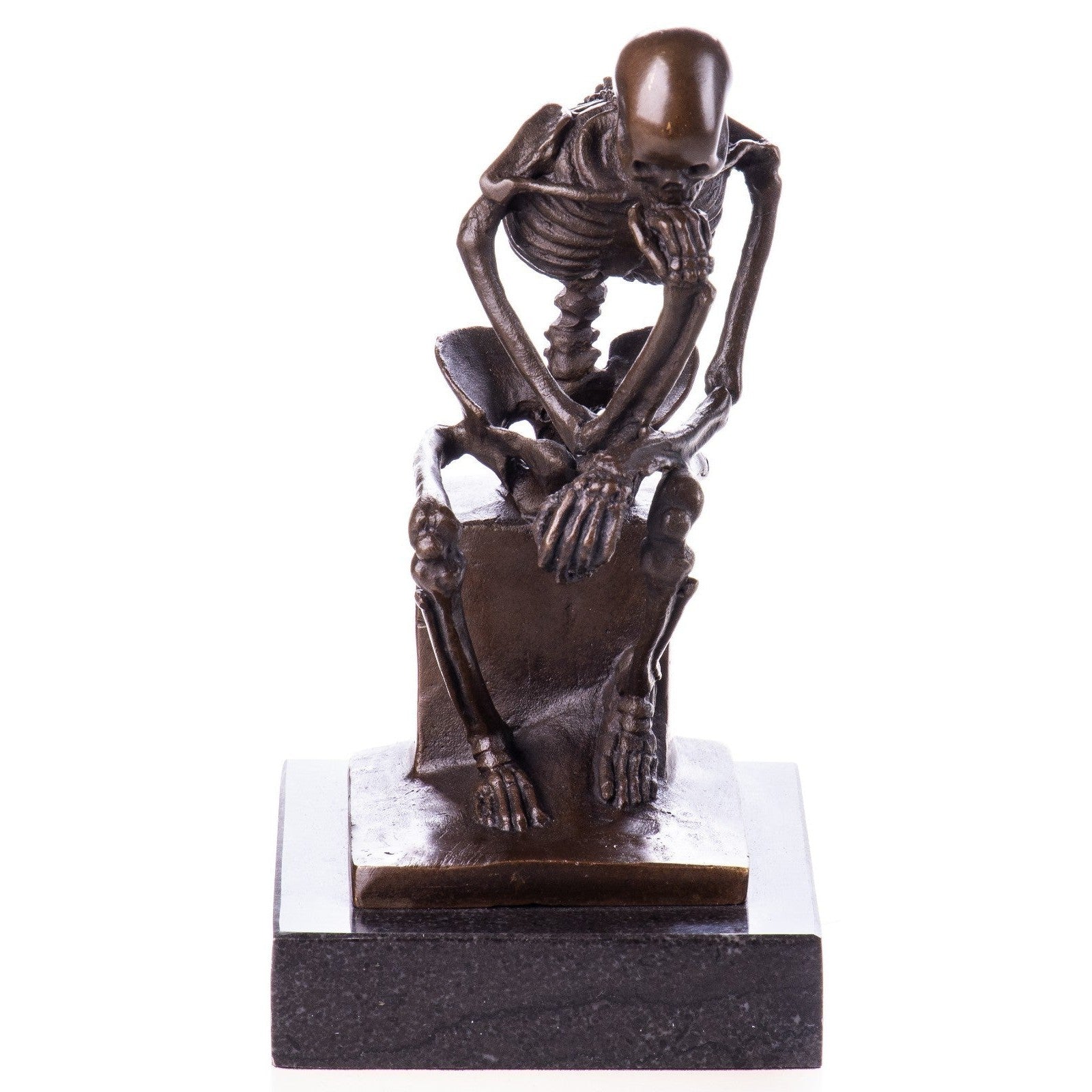 Skeleton Thinker by Milo | Curios & Collectibles | Home Decor