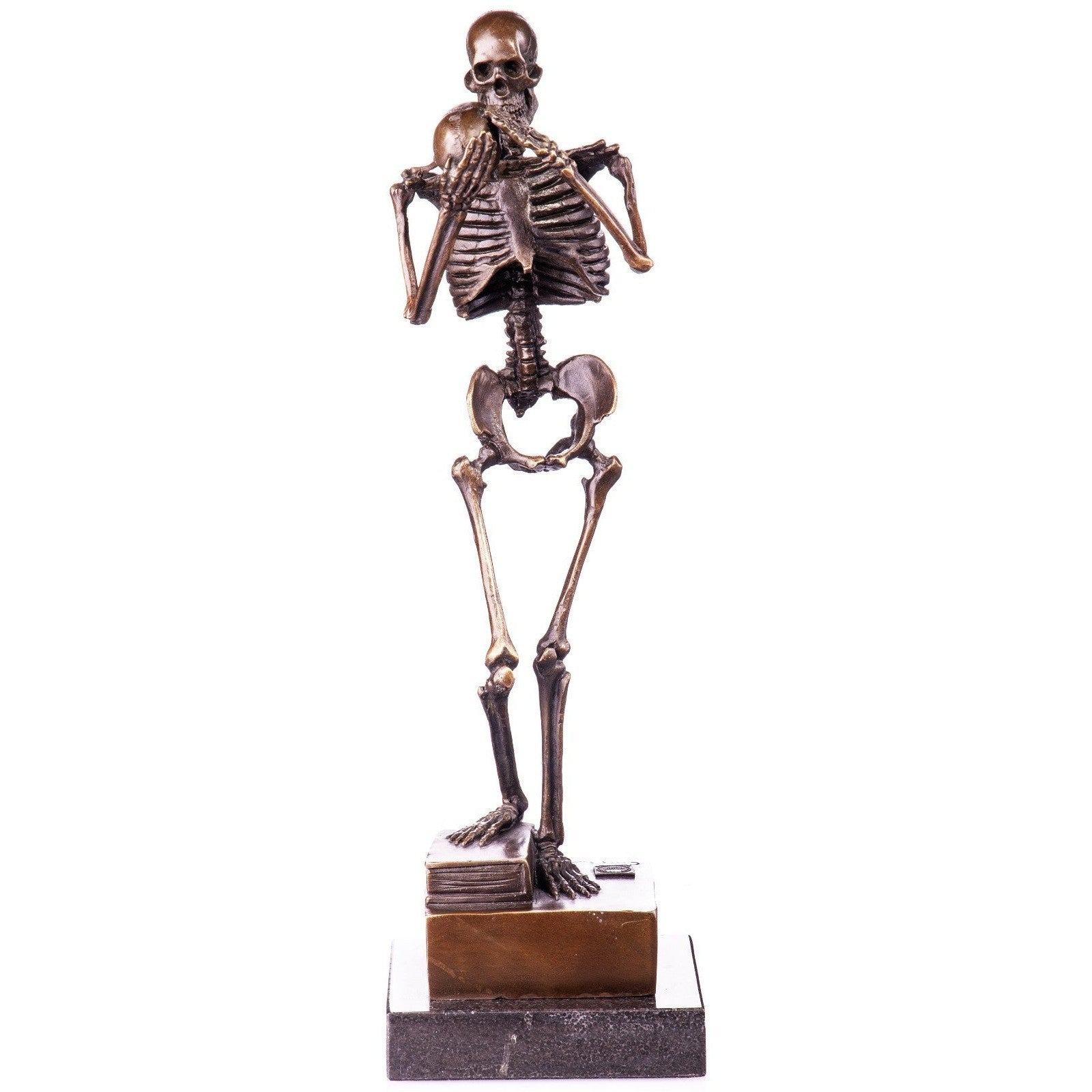 Skeleton Thinker | Curios & Collectibles | Home Decor | Handcrafted
