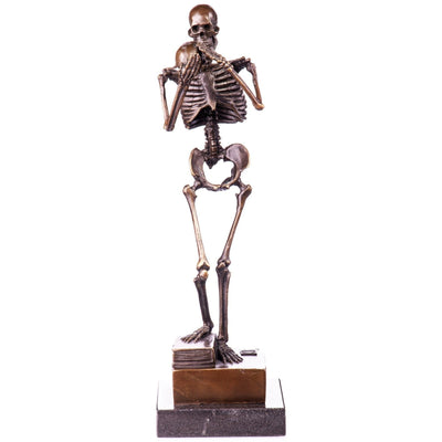 Skeleton Thinker | Curios & Collectibles | Home Decor | Handcrafted