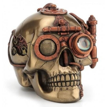 Skull with Secret Drawer Trinket Box | Desk & Curio Accessories