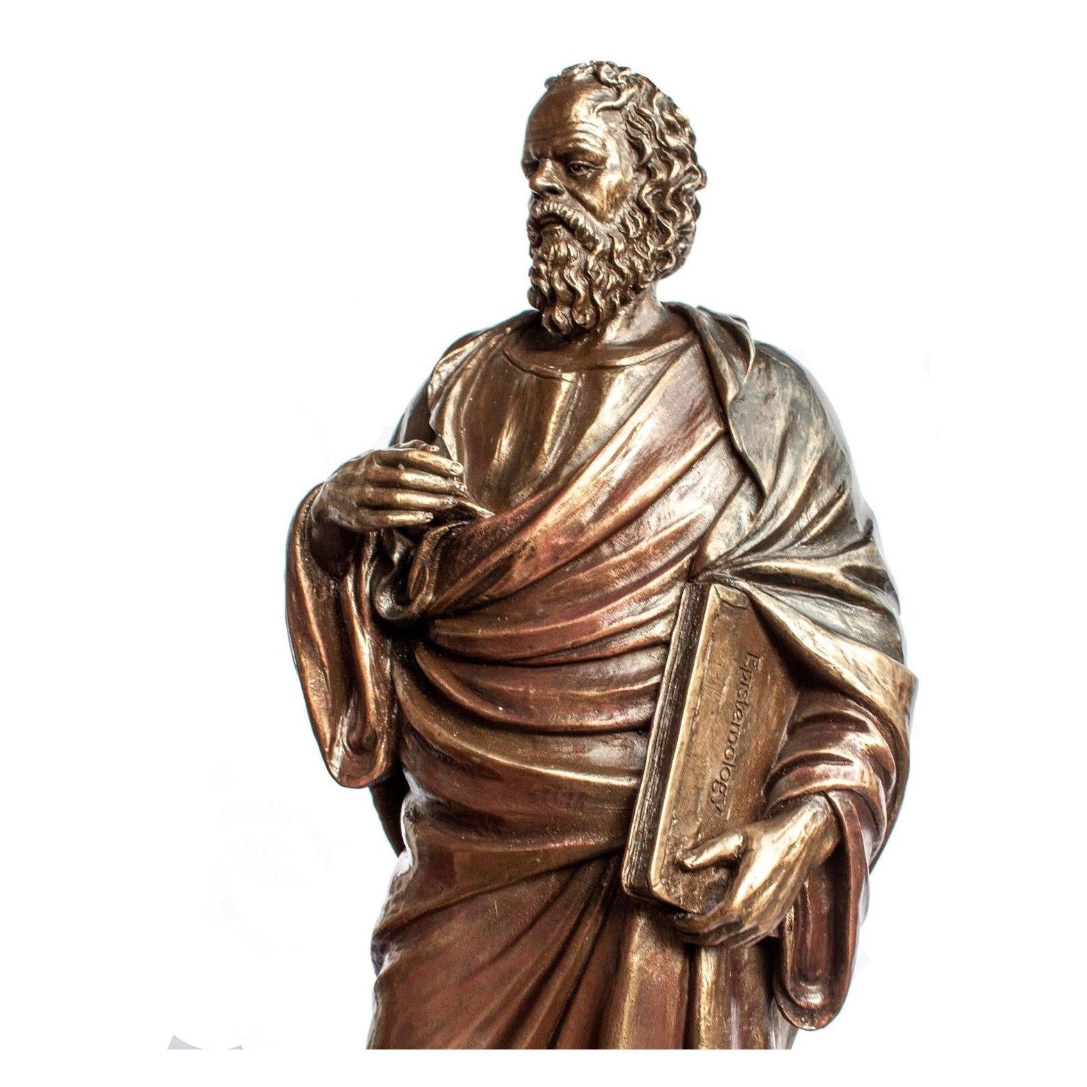 Socrates Statue Figurine. Greek Philosophers.I know that I know