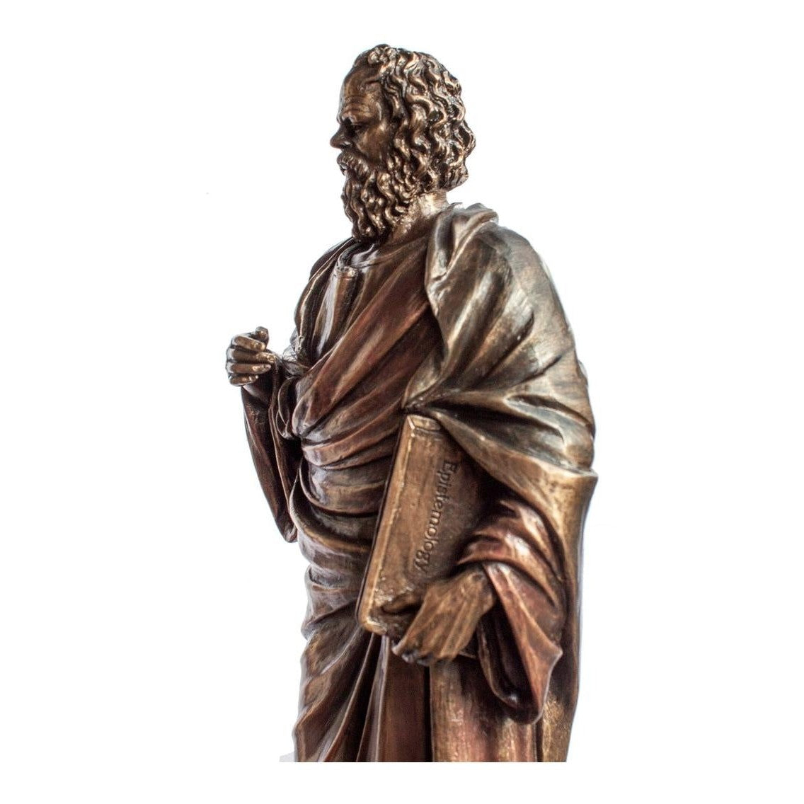 Socrates Statue Figurine. Greek Philosophers.I know that I know
