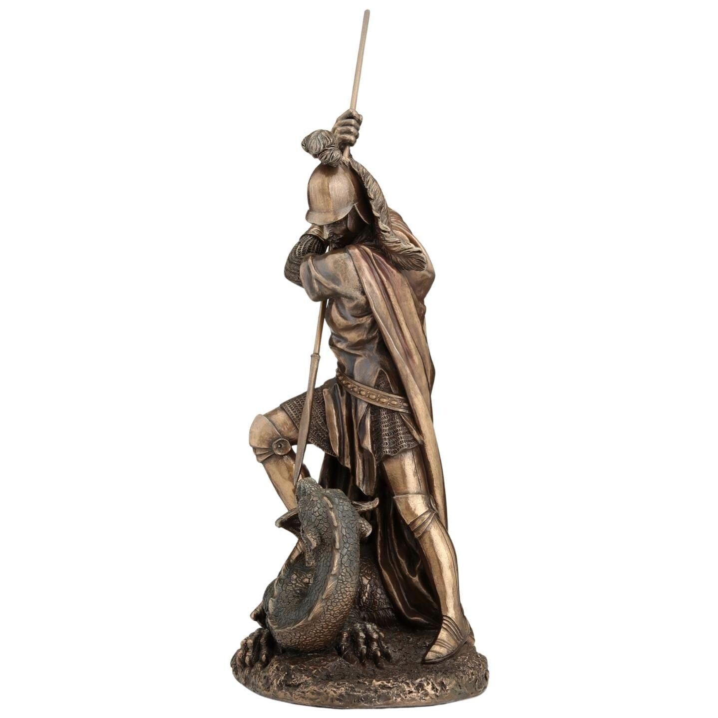 St.George Killing the Dragon | Animal Sculptures | Home Decor