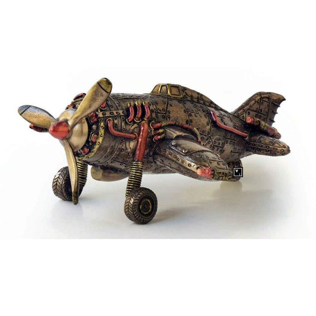 Steampunk Decorative Aereo Plane | Curios & Collectibles
