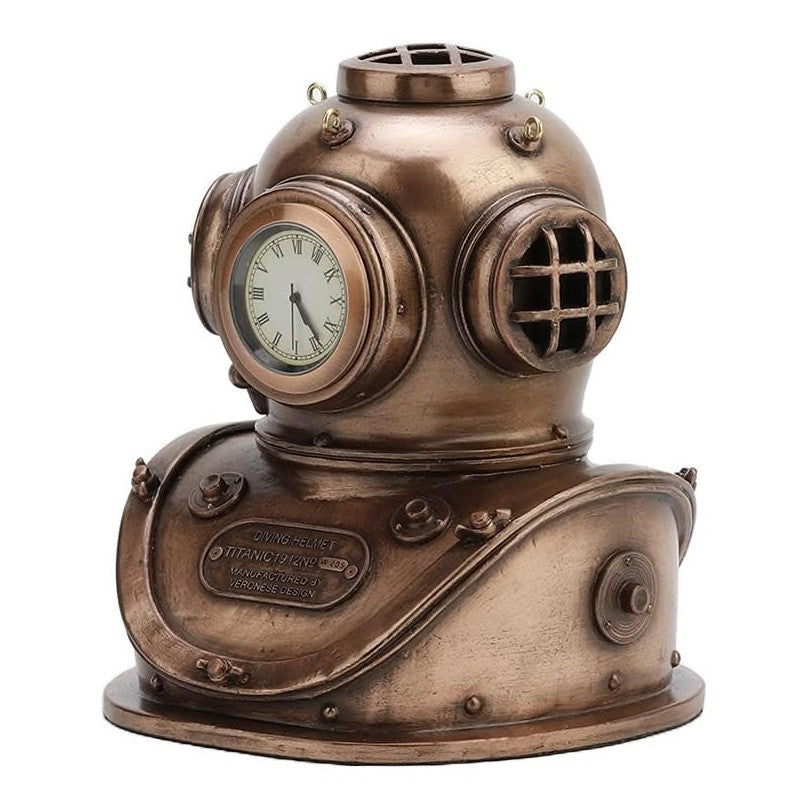 Steampunk Diving Helmet Clock | Clocks | Home Decor | Handcrafted