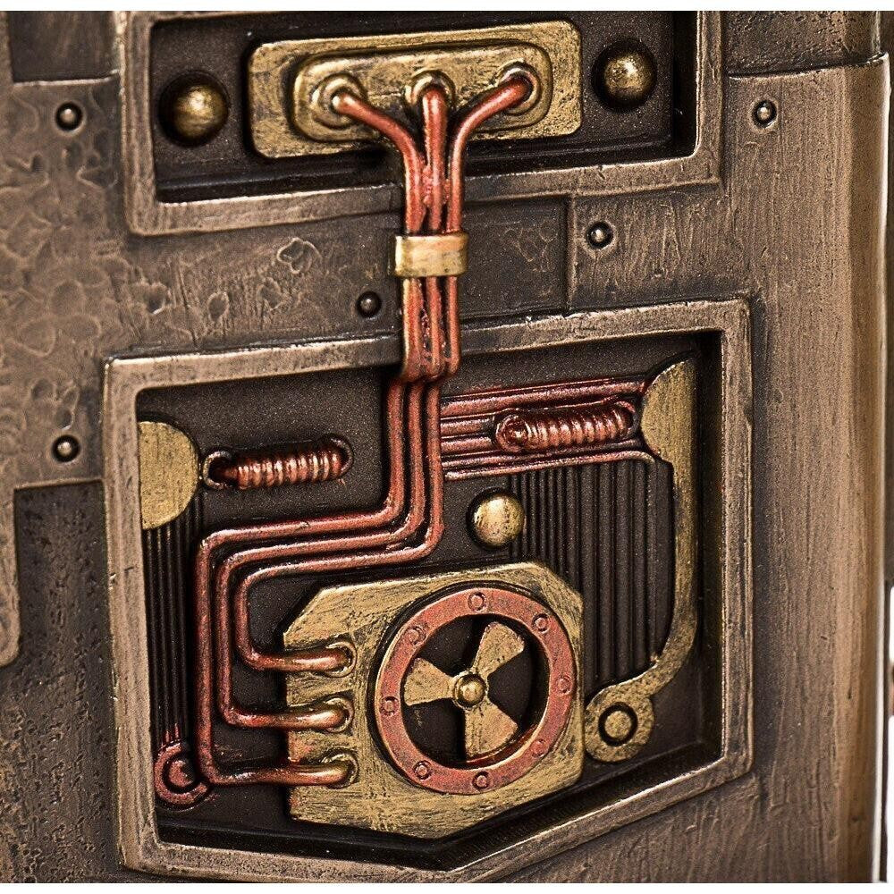 Steampunk Gas Station Desk Clock | Clocks | Home Decor | Handcrafted