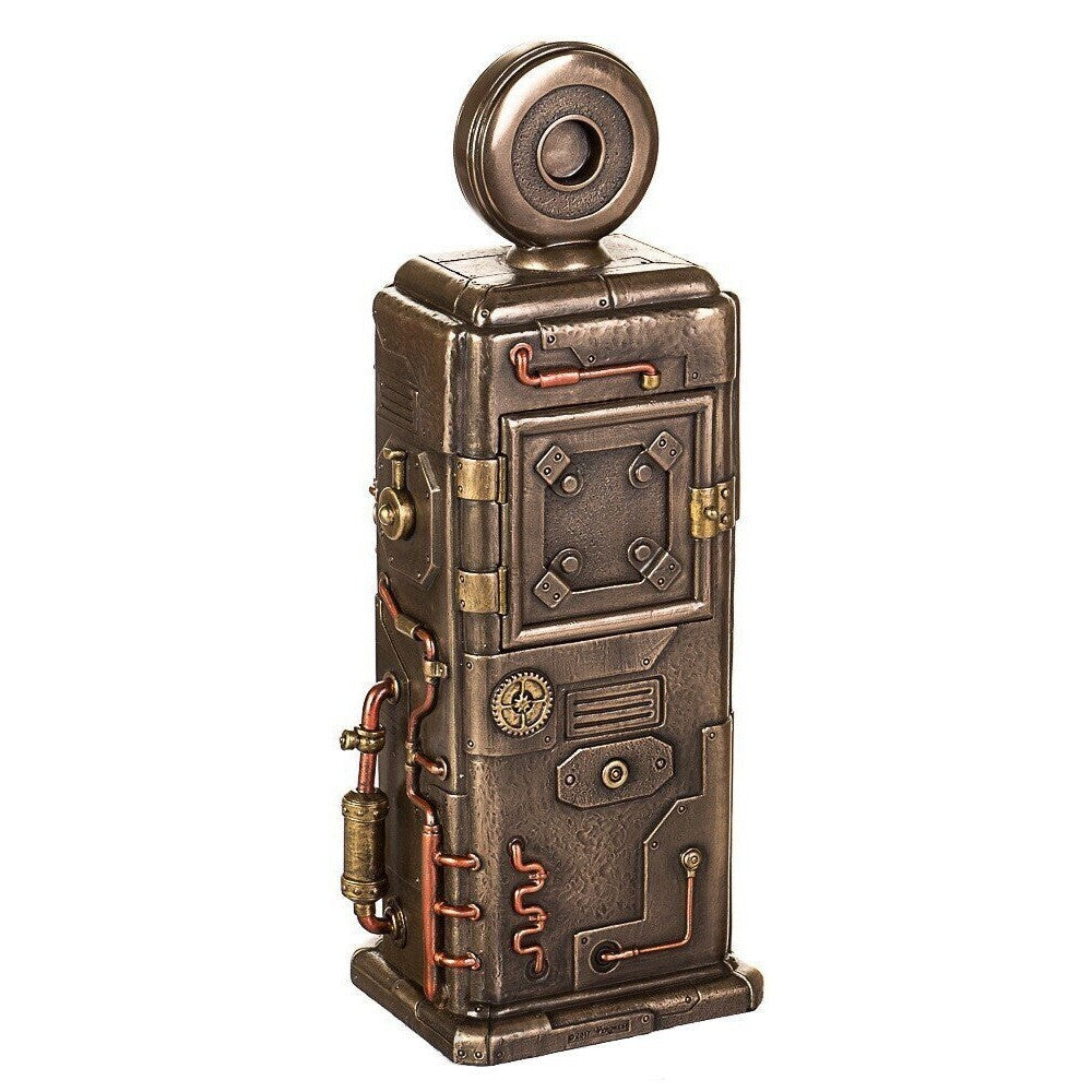 Steampunk Gas Station Desk Clock | Clocks | Home Decor | Handcrafted
