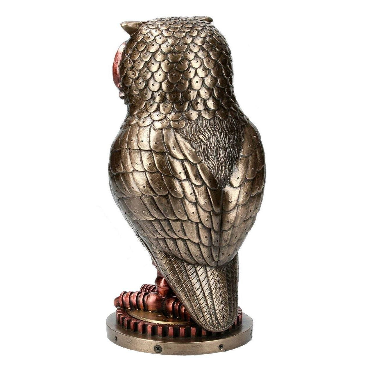 Steampunk Owl with Clock.Steampunk Figurine | Clocks | Home Decor