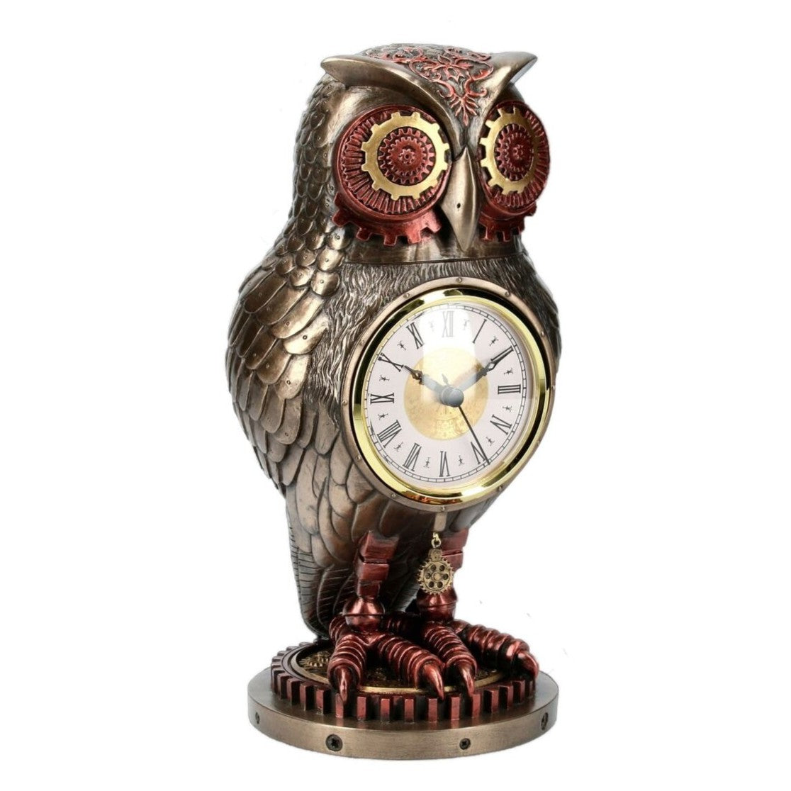 Steampunk Owl with Clock.Steampunk Figurine | Clocks | Home Decor