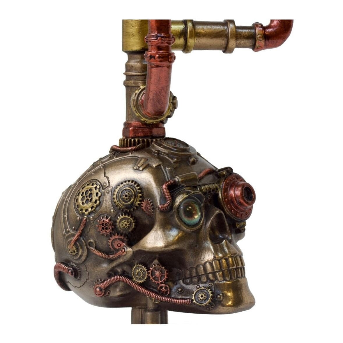 Steampunk Skull Candle holder | Lighting | Home Decor | Handcrafted