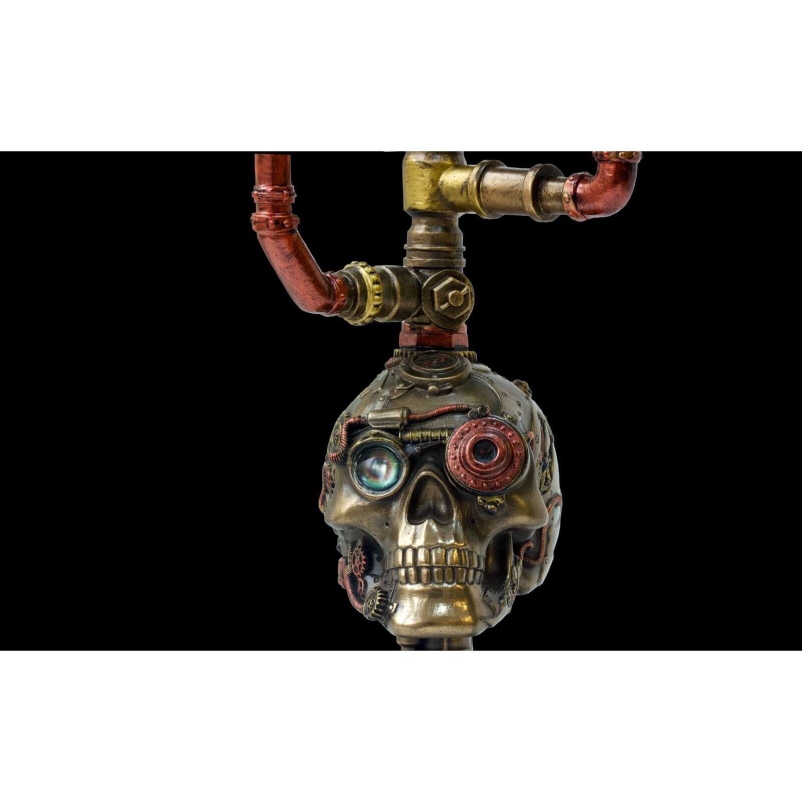 Steampunk Skull Candle holder | Lighting | Home Decor | Handcrafted